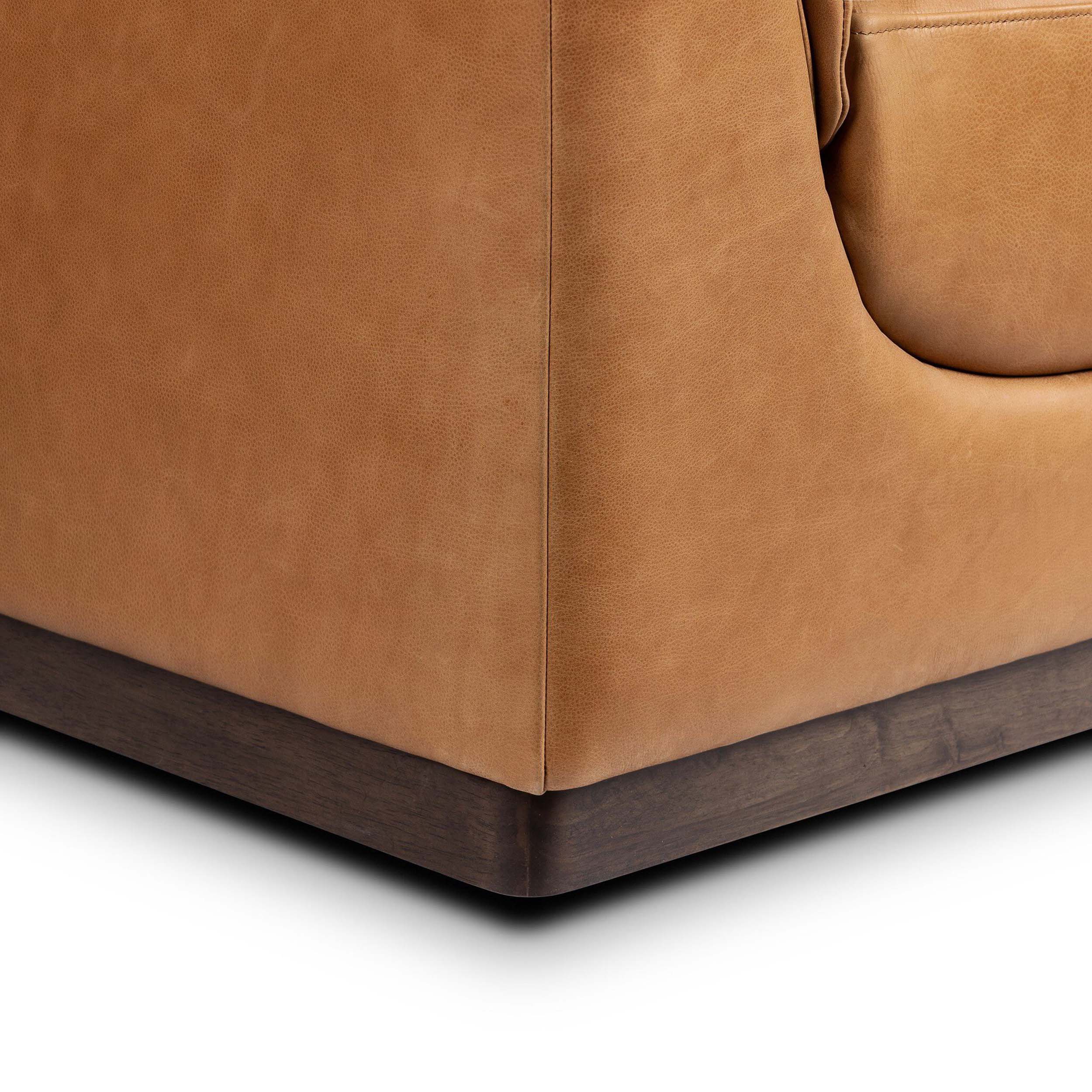 Santino Leather Sofa, Palermo Cognac by Four Hands - Image 5