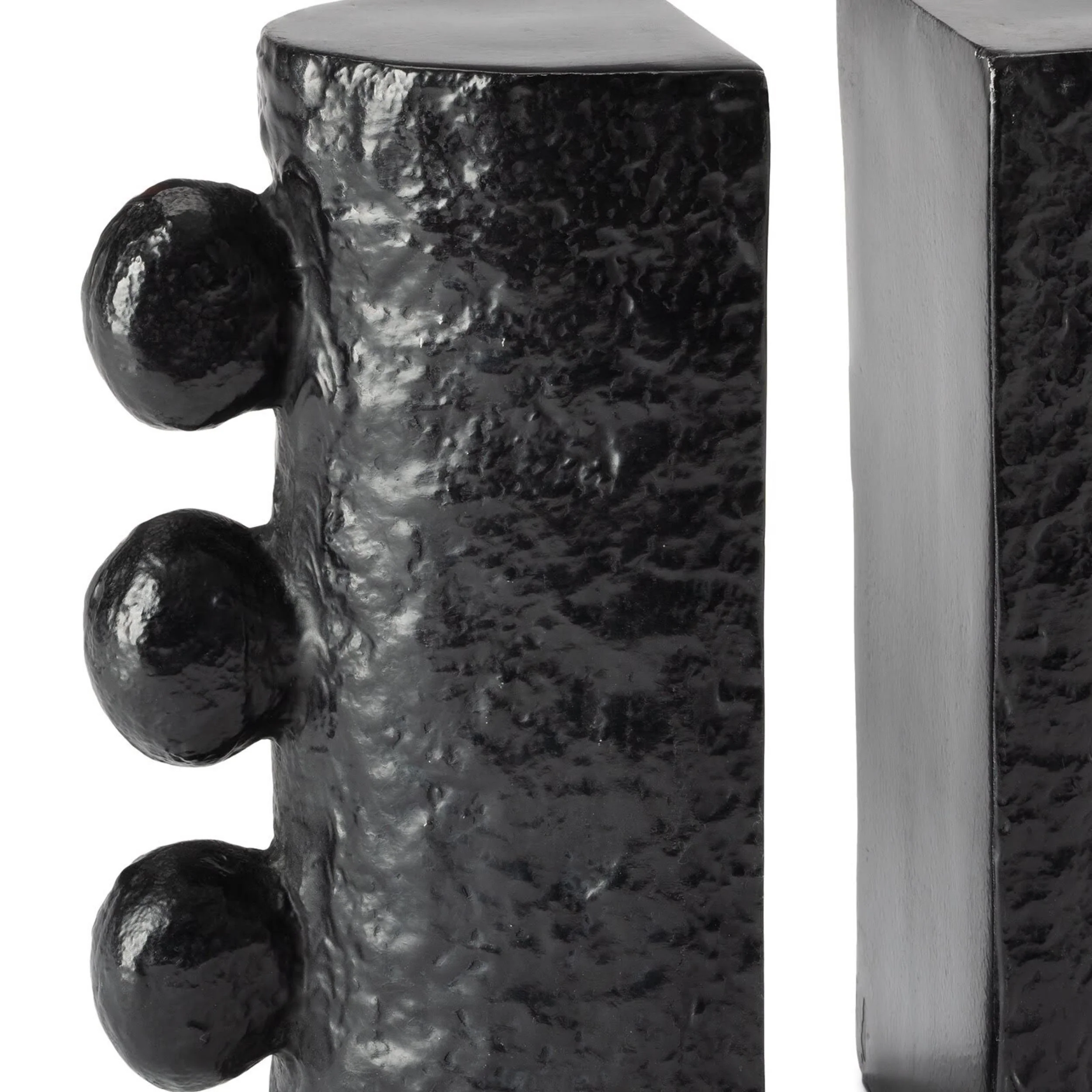Sanya Bookend Set, Black - Image 2