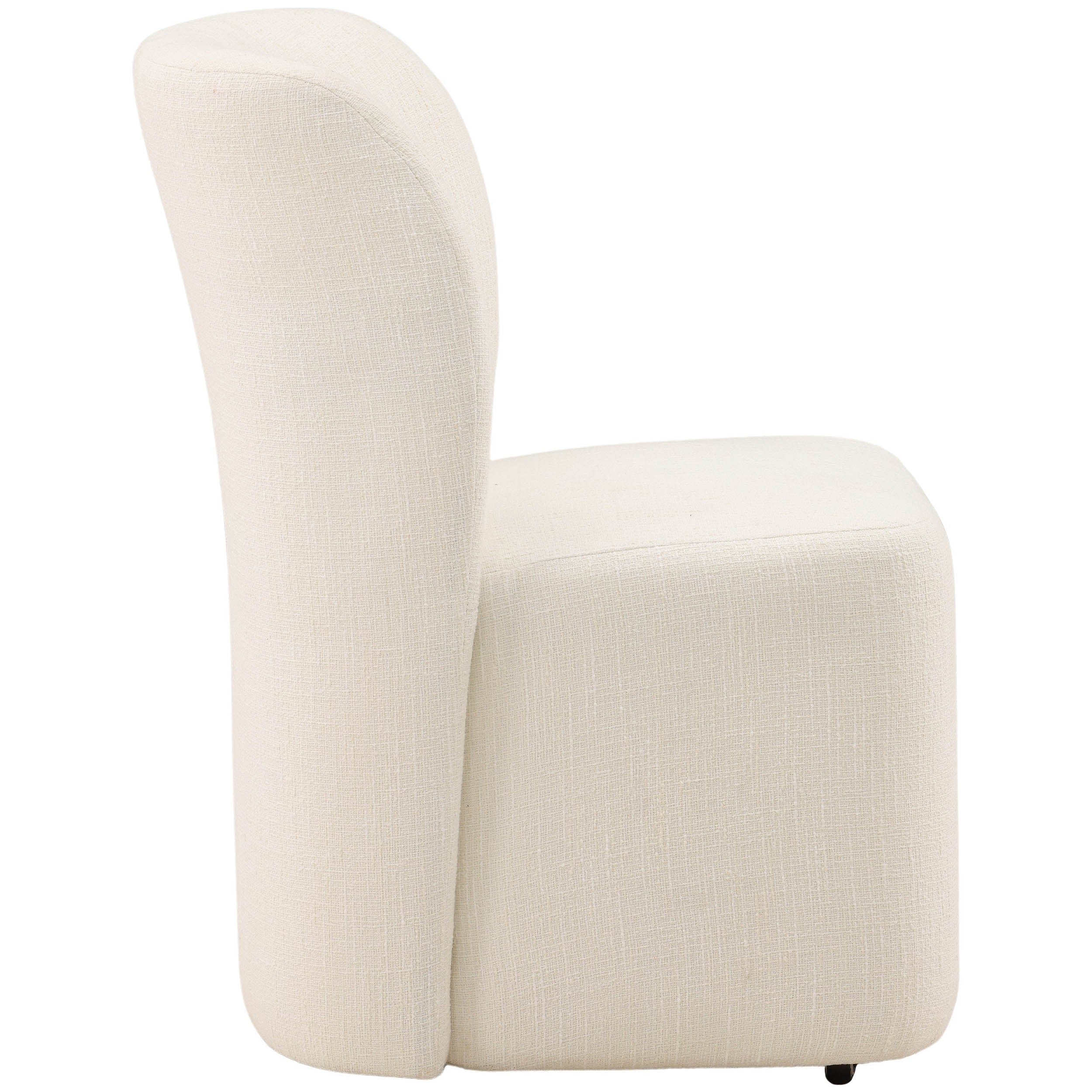 Saoirse Dining Chair, Cream, Set of 2 - Image 3