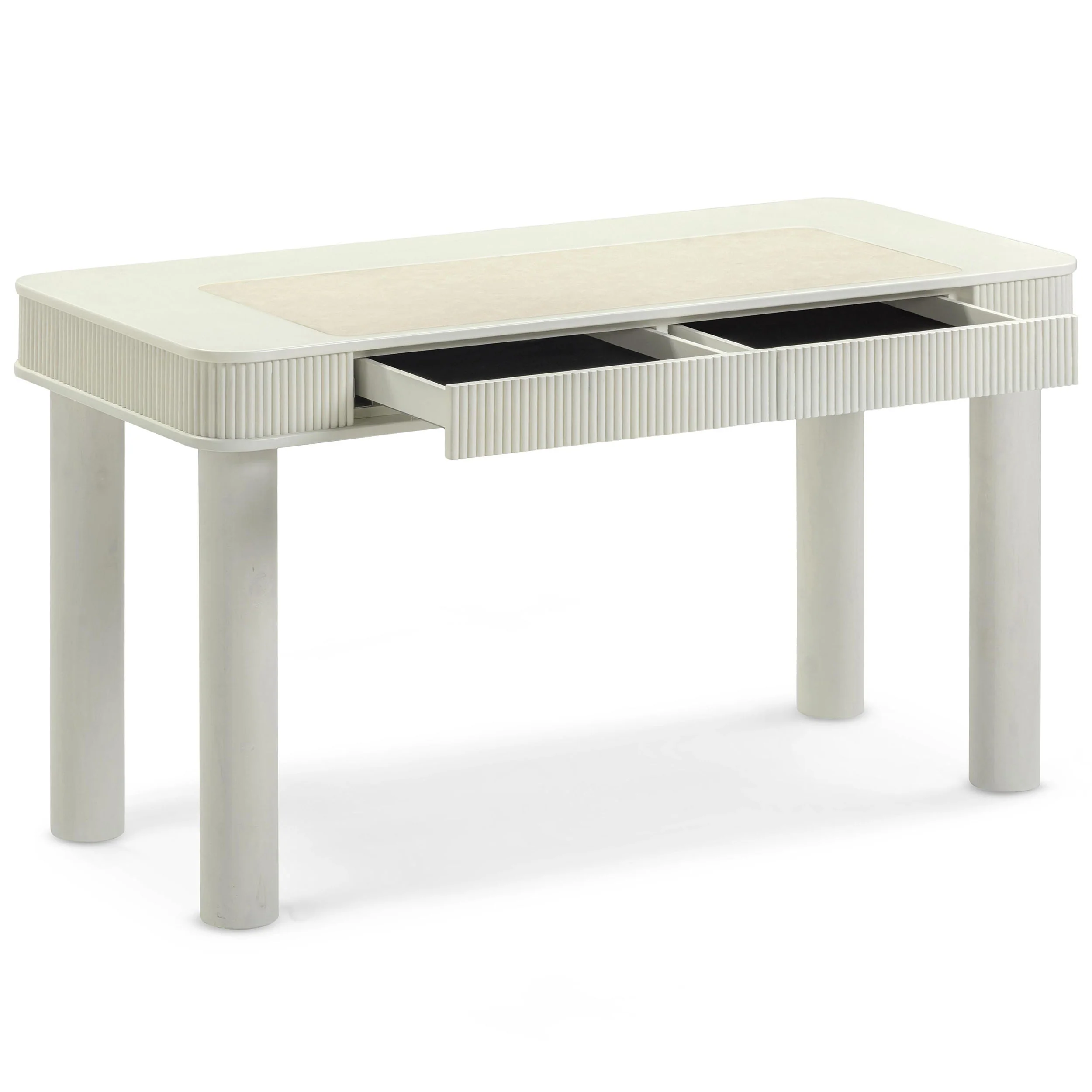 Sarah Executive Work Desk, Cream - Image 6