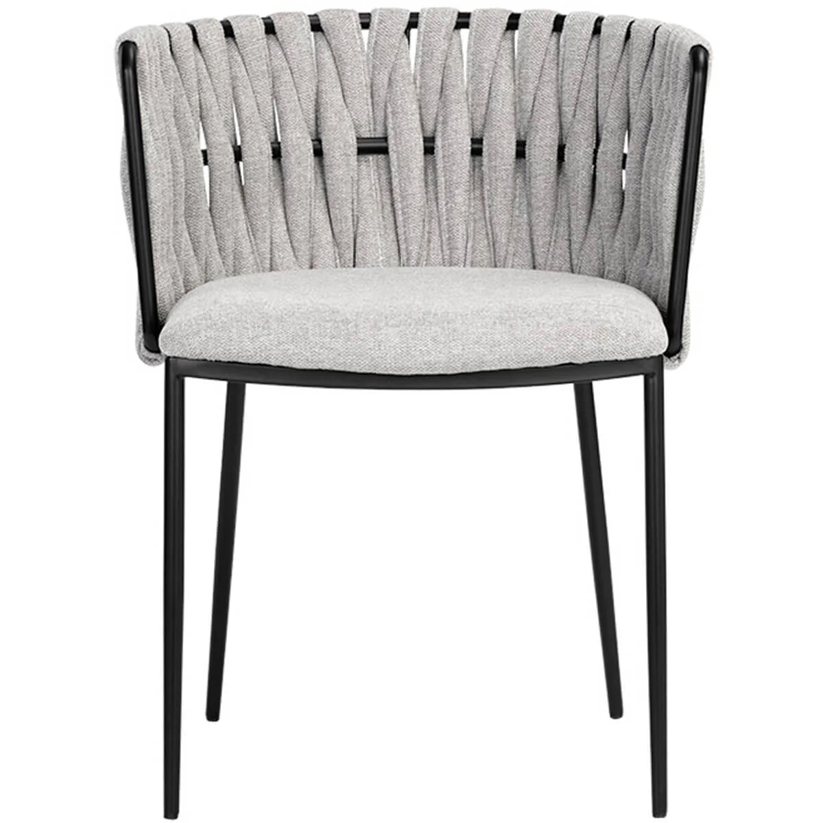 Sarai Dining Chair, Belfast Heather Grey, Set of 2 - Image 3