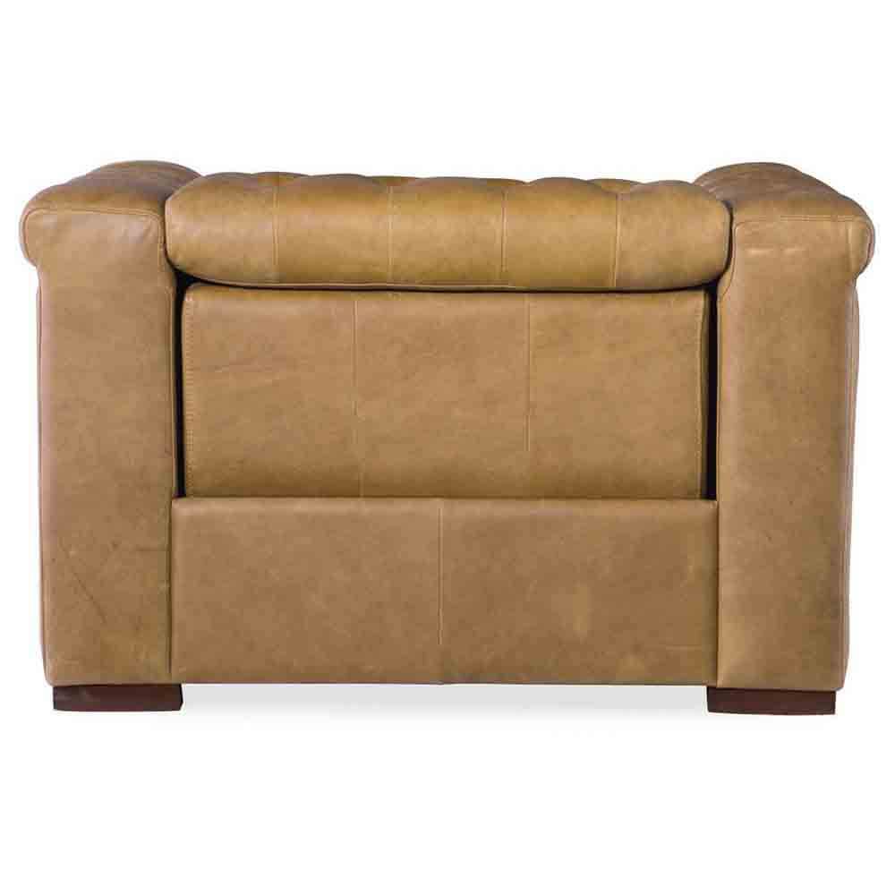 Savion Power Motion Leather Chair, Saddlebag Coin - Image 3