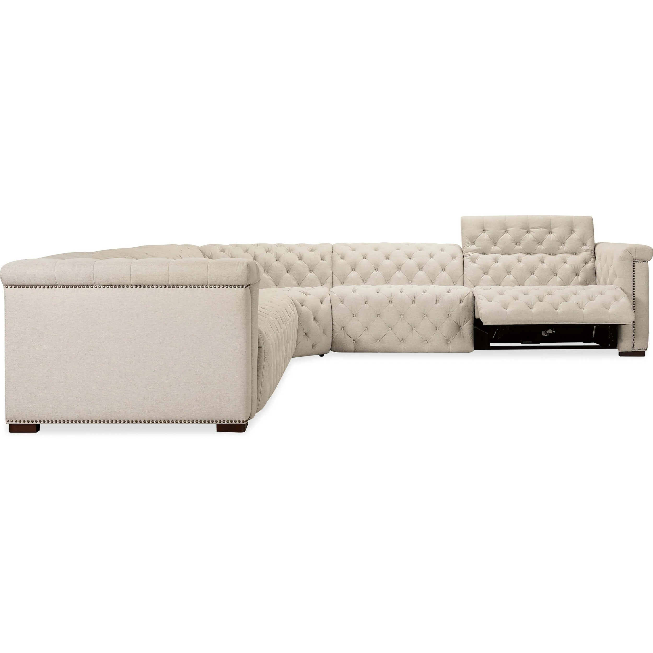 Savion Power Motion Sectional, Aries Beach - Image 4