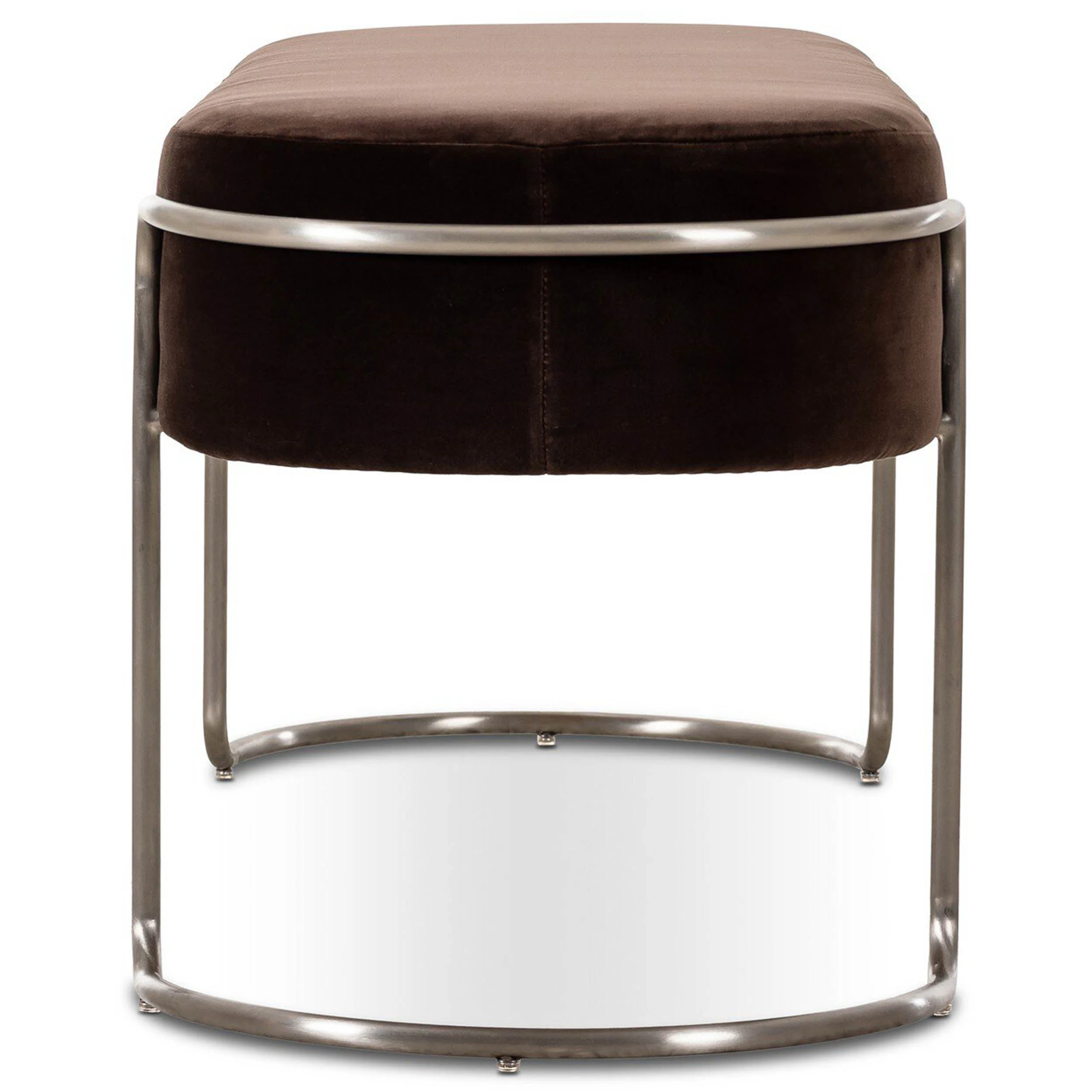 Savoy Accent Bench, Surrey Cocoa by Four Hands - Image 3