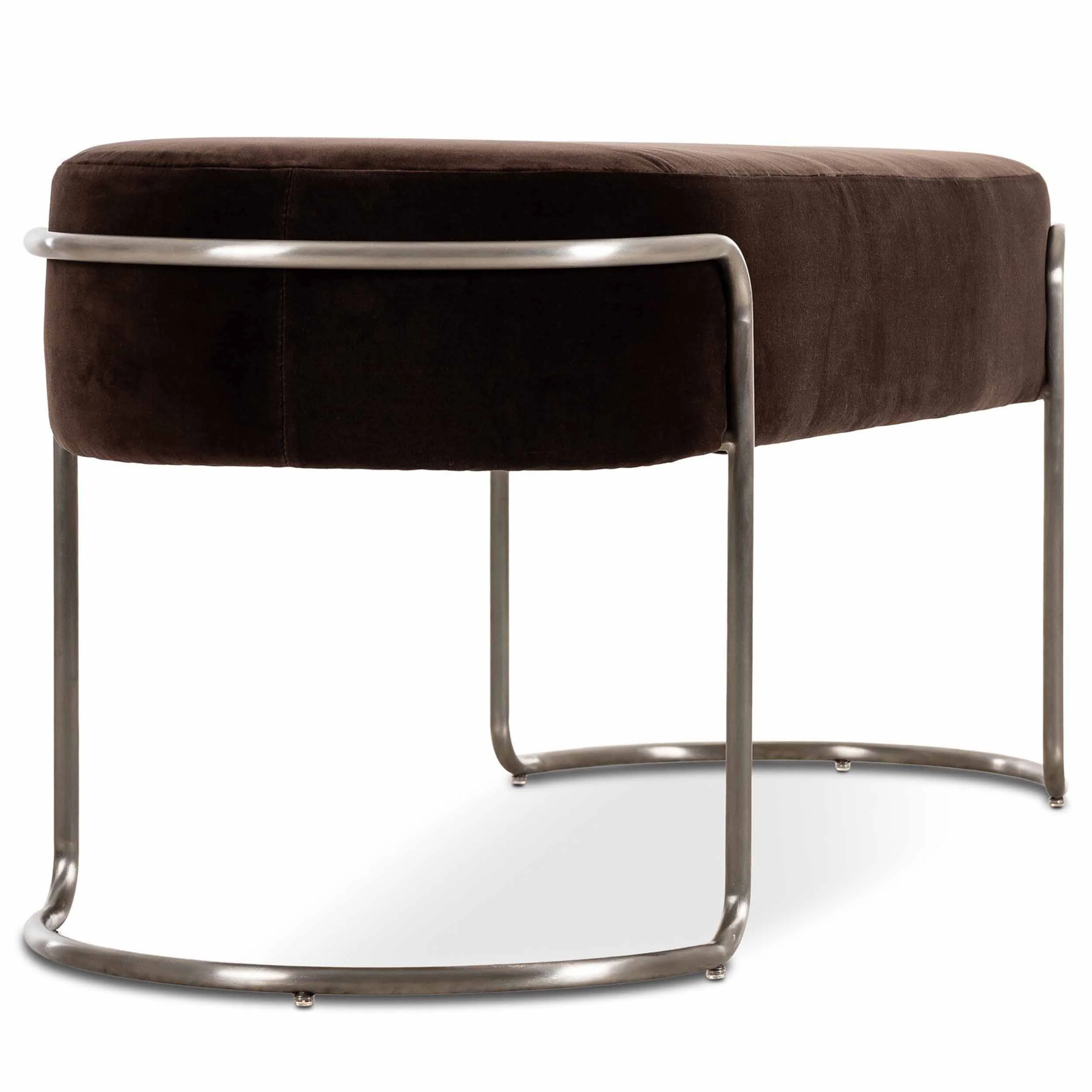 Savoy Accent Bench, Surrey Cocoa by Four Hands - Image 4