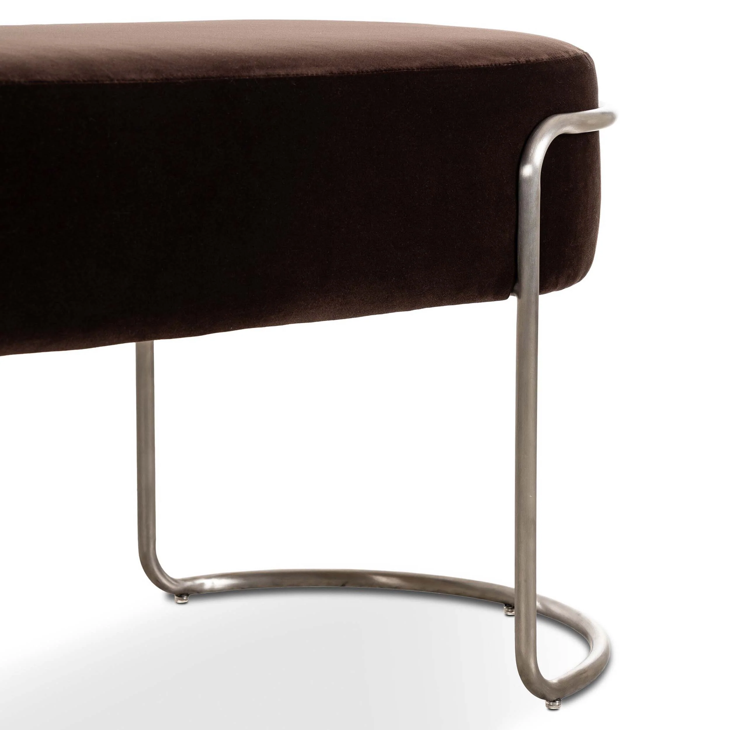 Savoy Accent Bench, Surrey Cocoa by Four Hands - Image 5