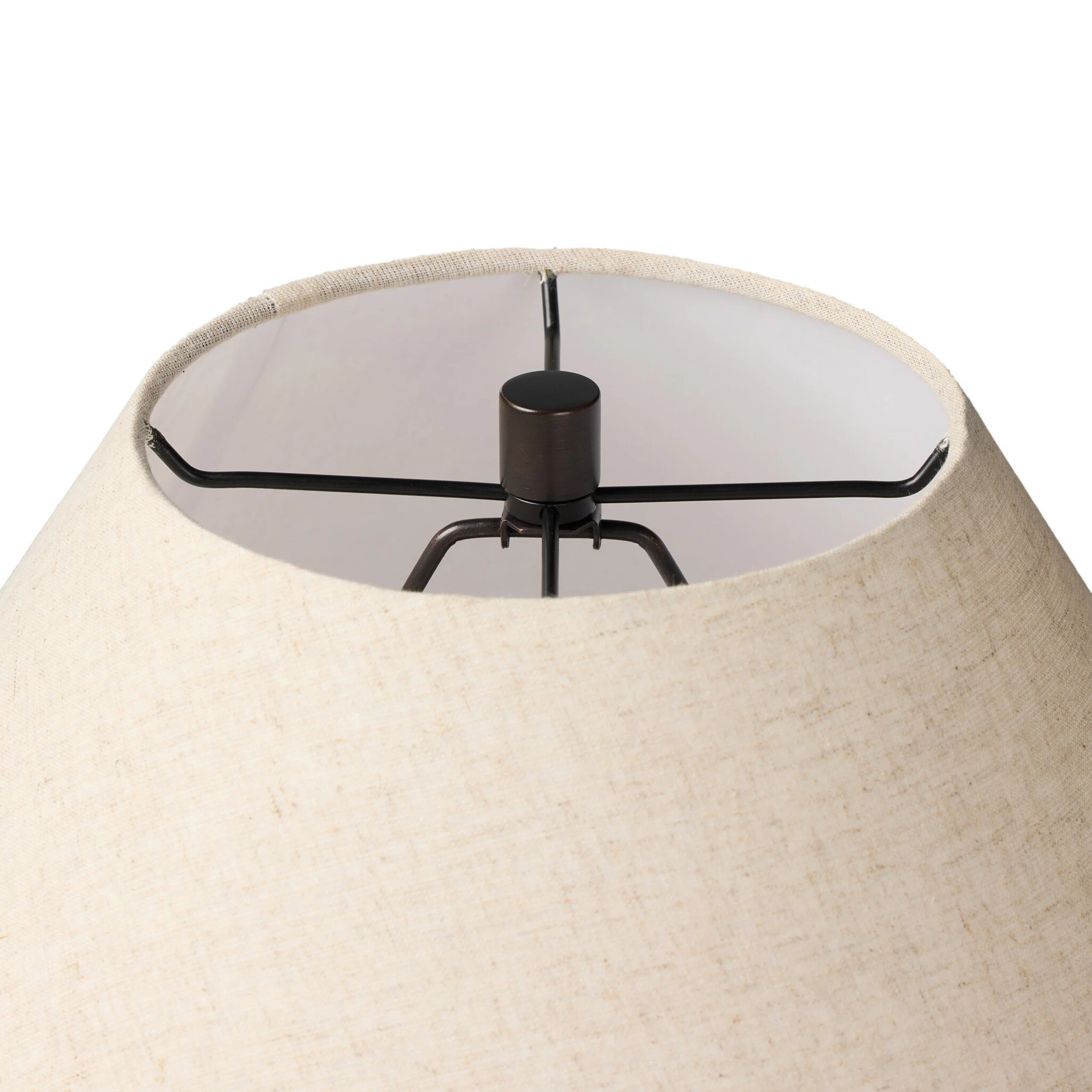 Saylor Table Lamp, Brown Cast Glass by Four Hands - Image 4