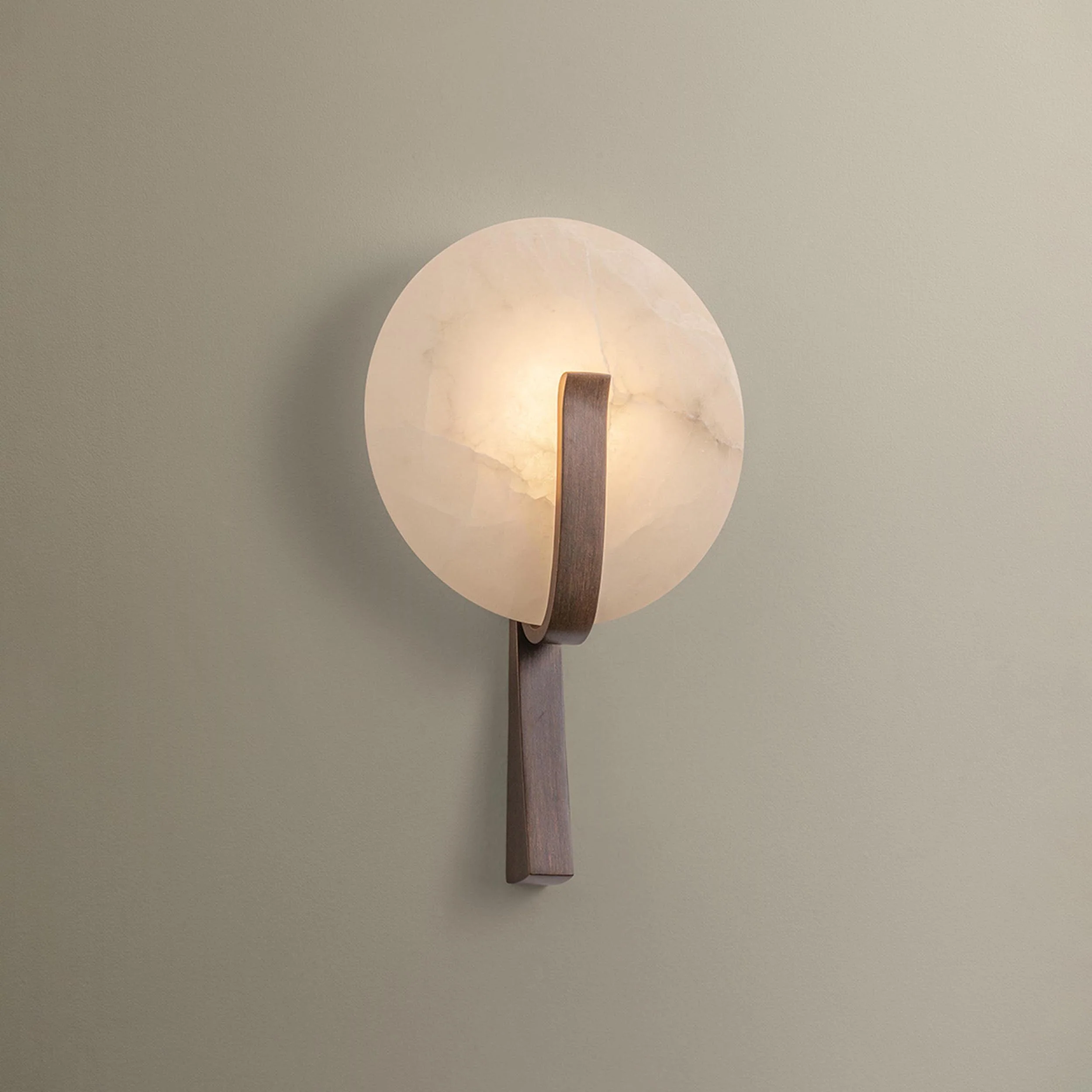 Thira Wall Sconce, Bronze Leaf - Image 3