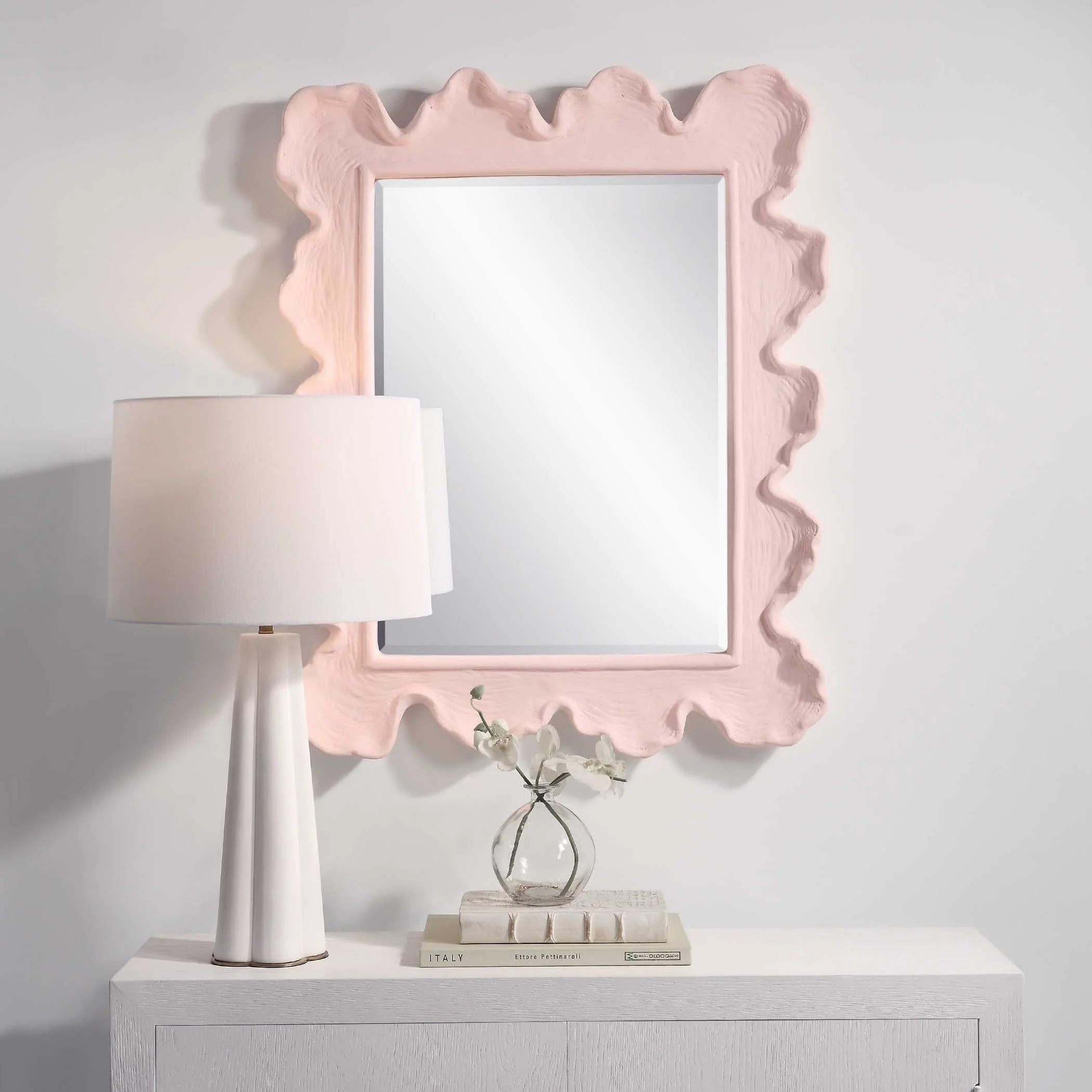 Sea Coral Mirror, Pink - Image 3