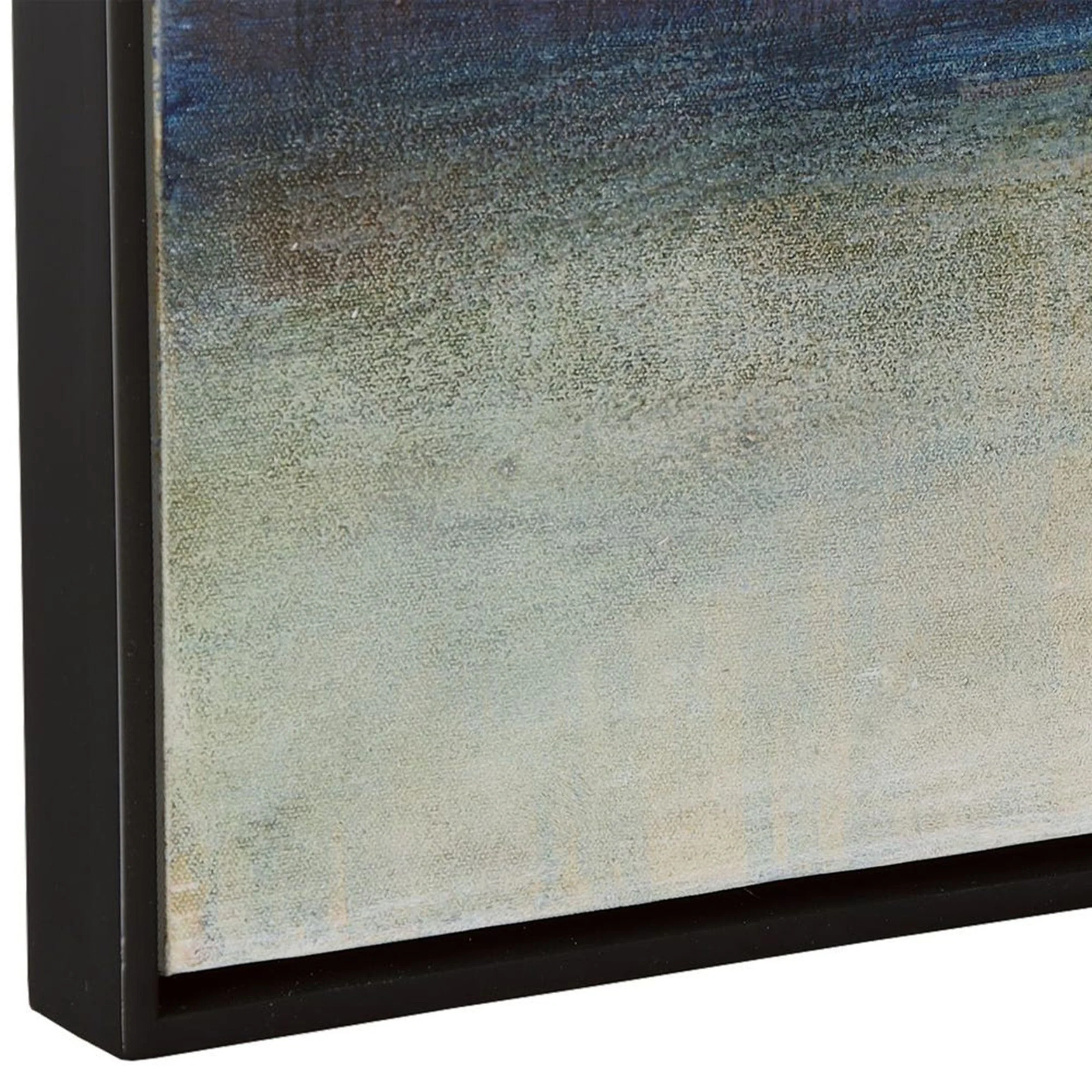 Seafaring Dusk Hand Painted Canvas, Black - Image 3