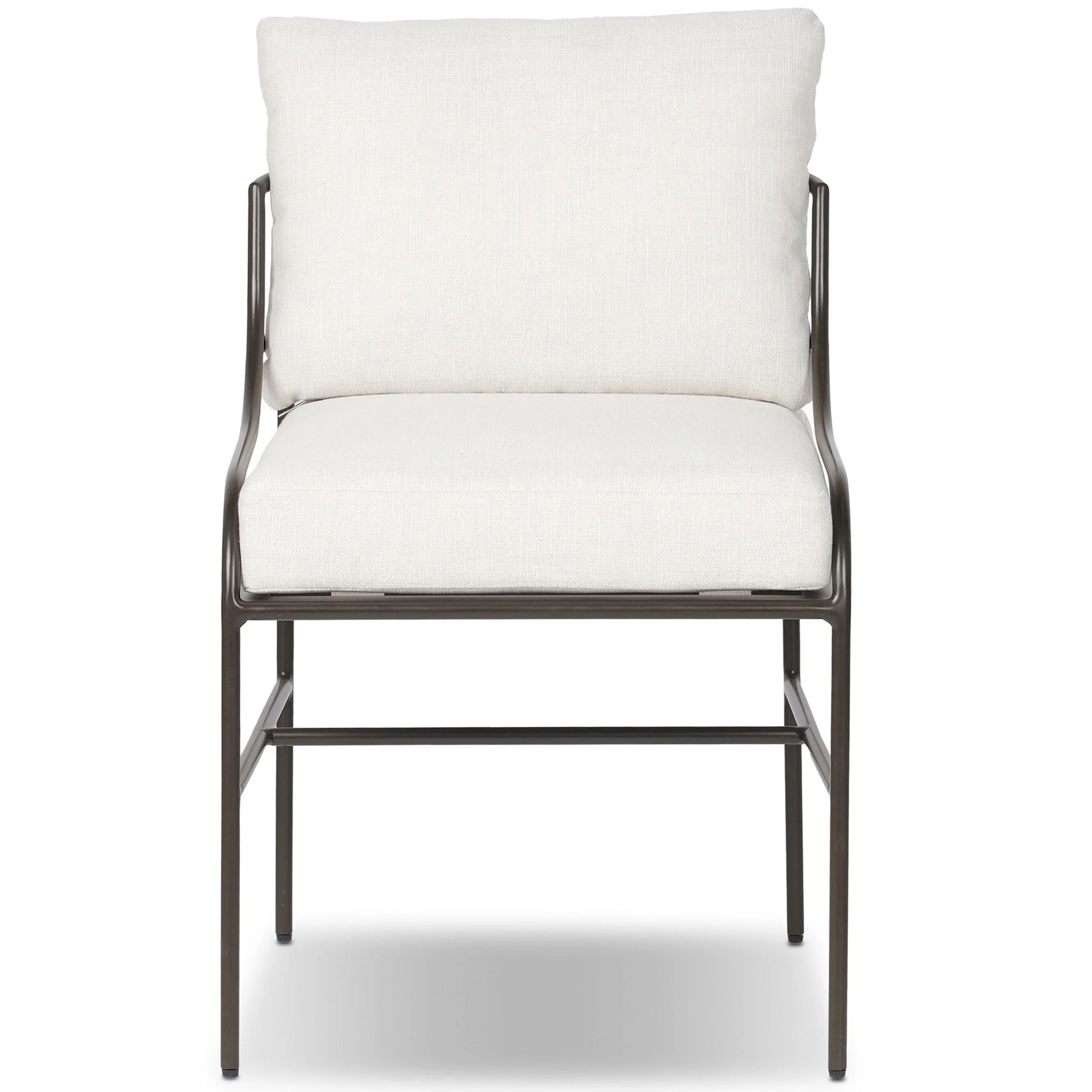 Segovia Outdoor Dining Chair, Vergo Cream, Set of 2 - Image 2
