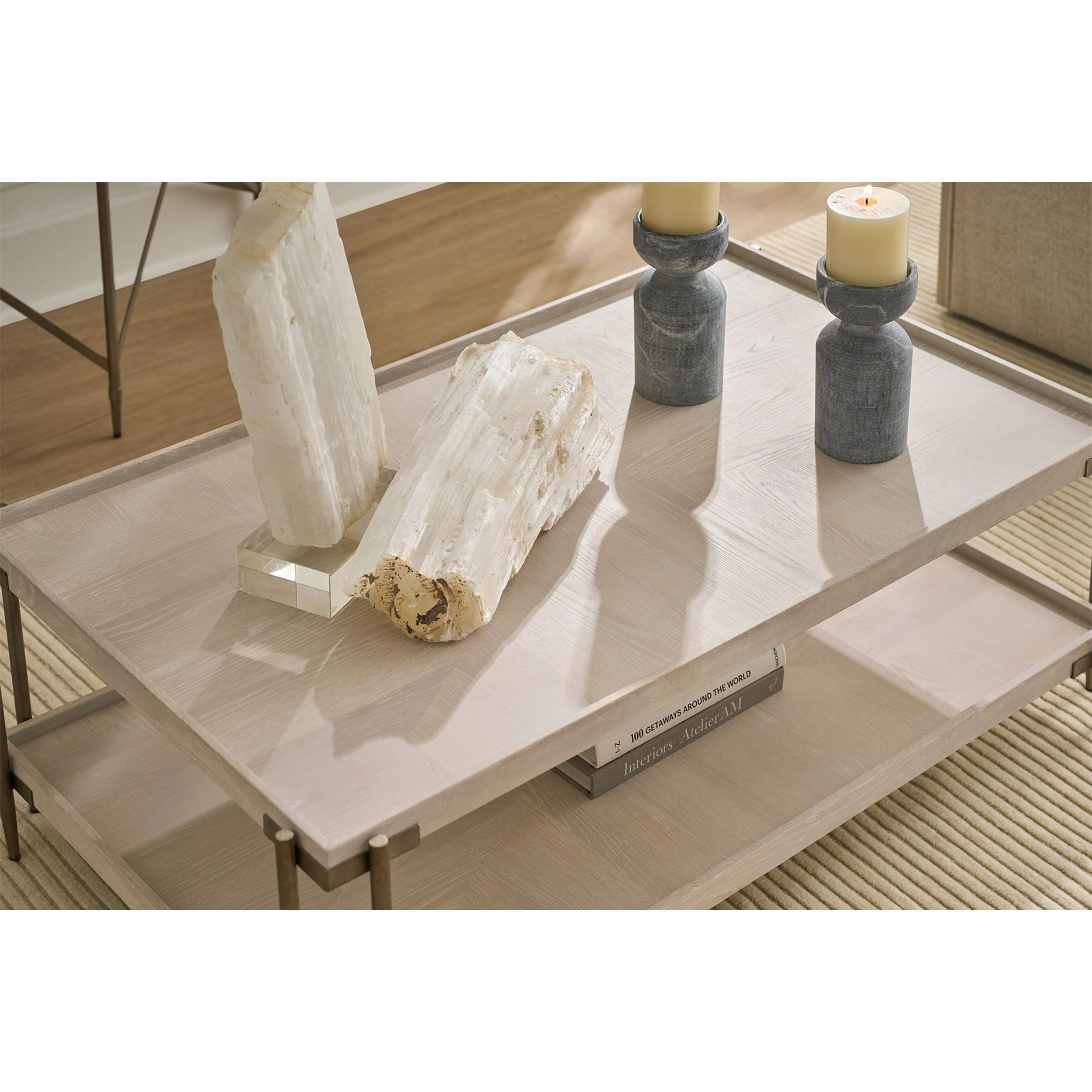 Selkie Cocktail Table, White Oak - Image 4