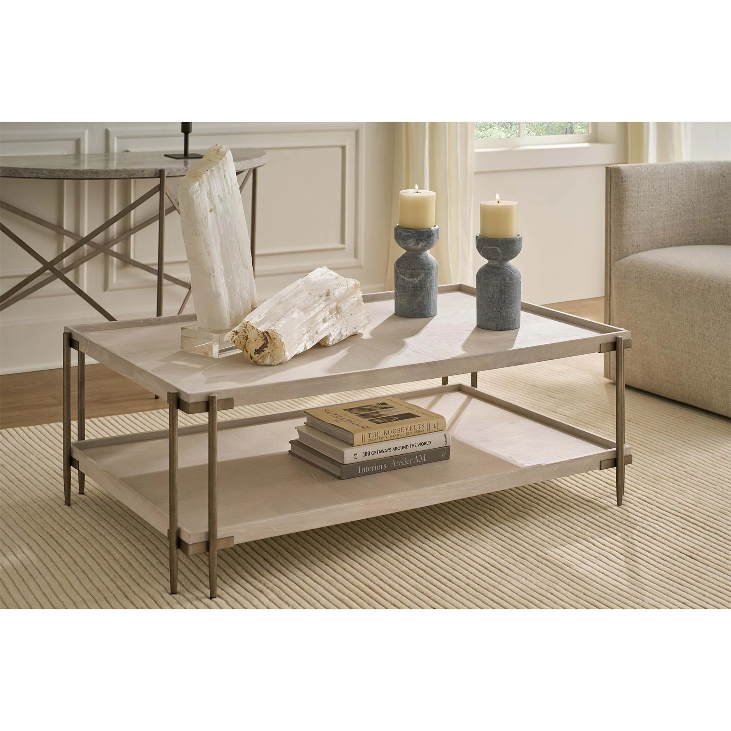 Selkie Cocktail Table, White Oak - Image 5