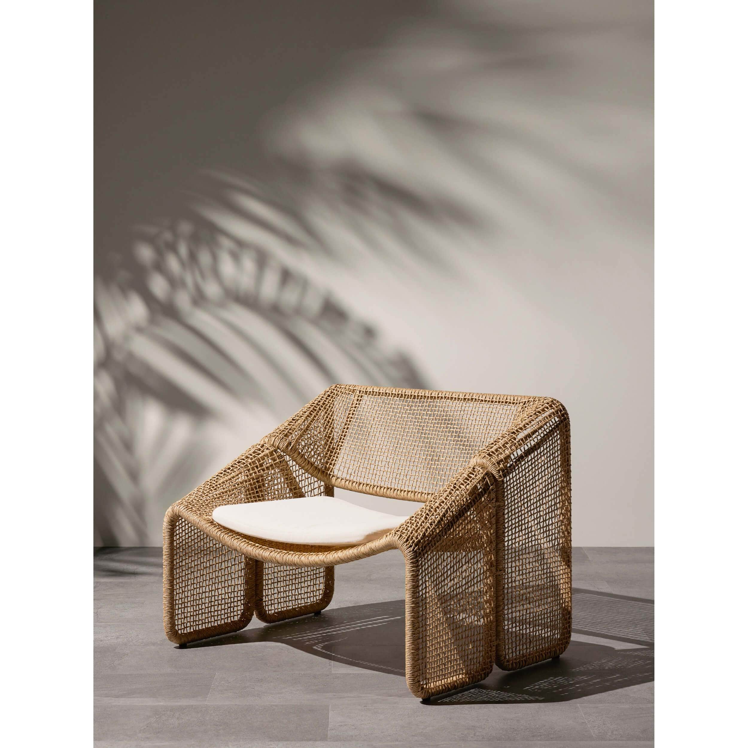 Selma Outdoor Chair, Natural Hyacinth by Four Hands - Image 12