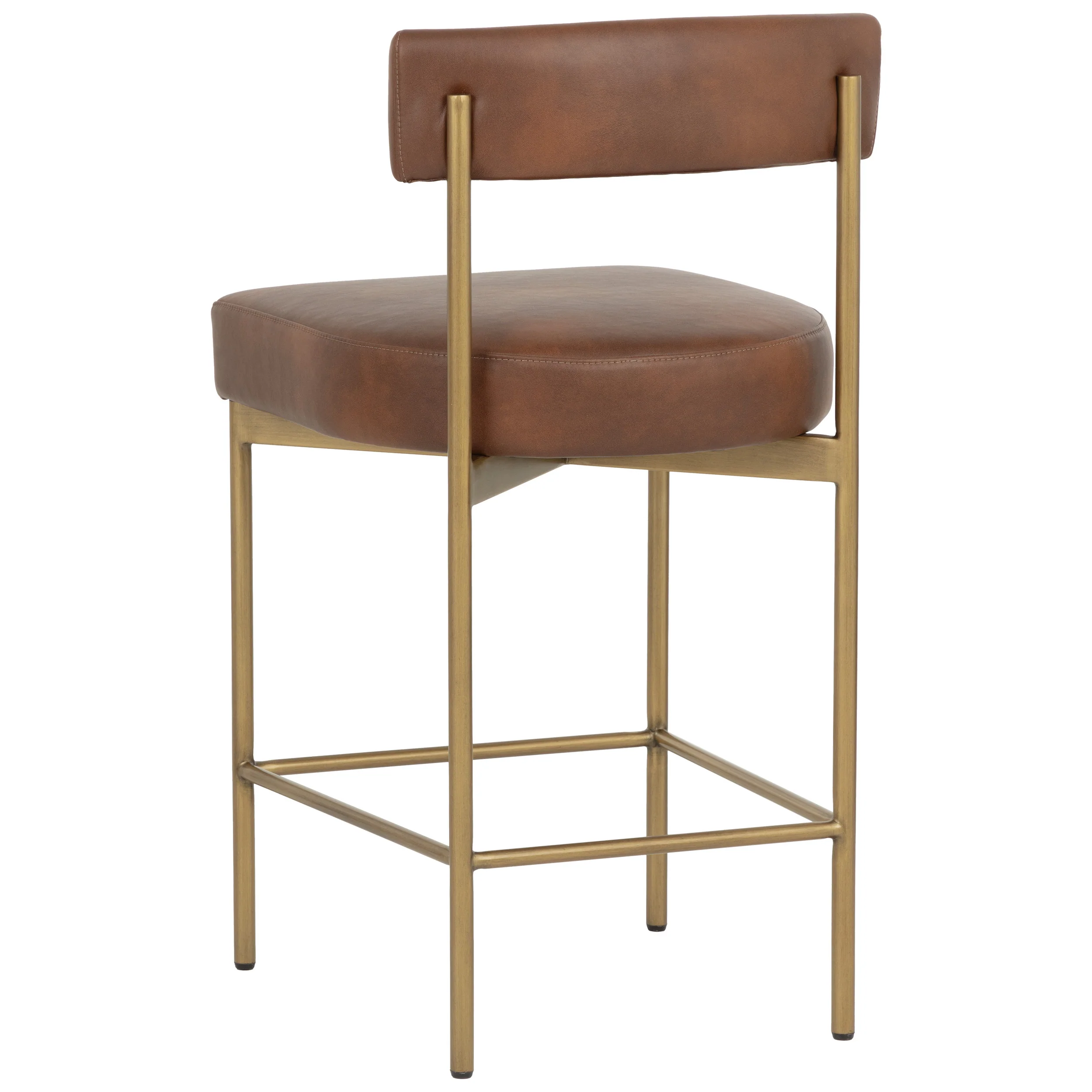 Seneca Counter Stool, Bravo Cognac, Set of 2 - Image 4