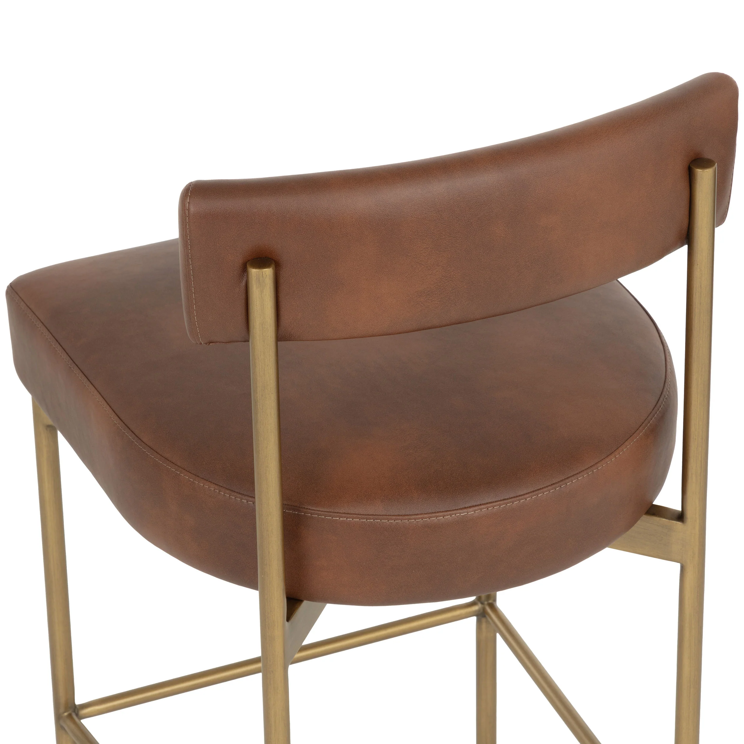 Seneca Counter Stool, Bravo Cognac, Set of 2 - Image 5