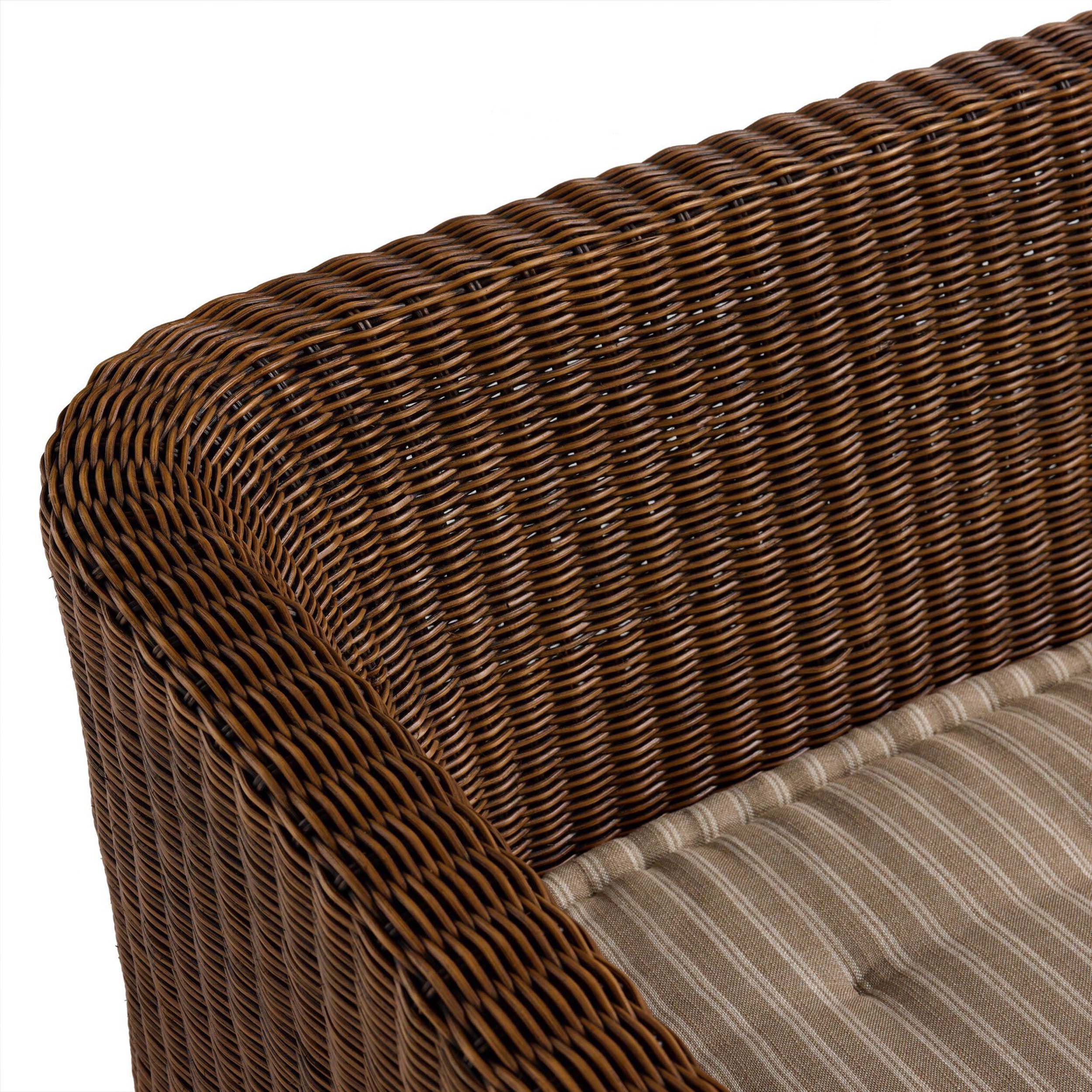 Senna U-Shape Dining Banquette, Rodin Sand/Natural Brown by Amber Lewis x Four Hands - Image 5