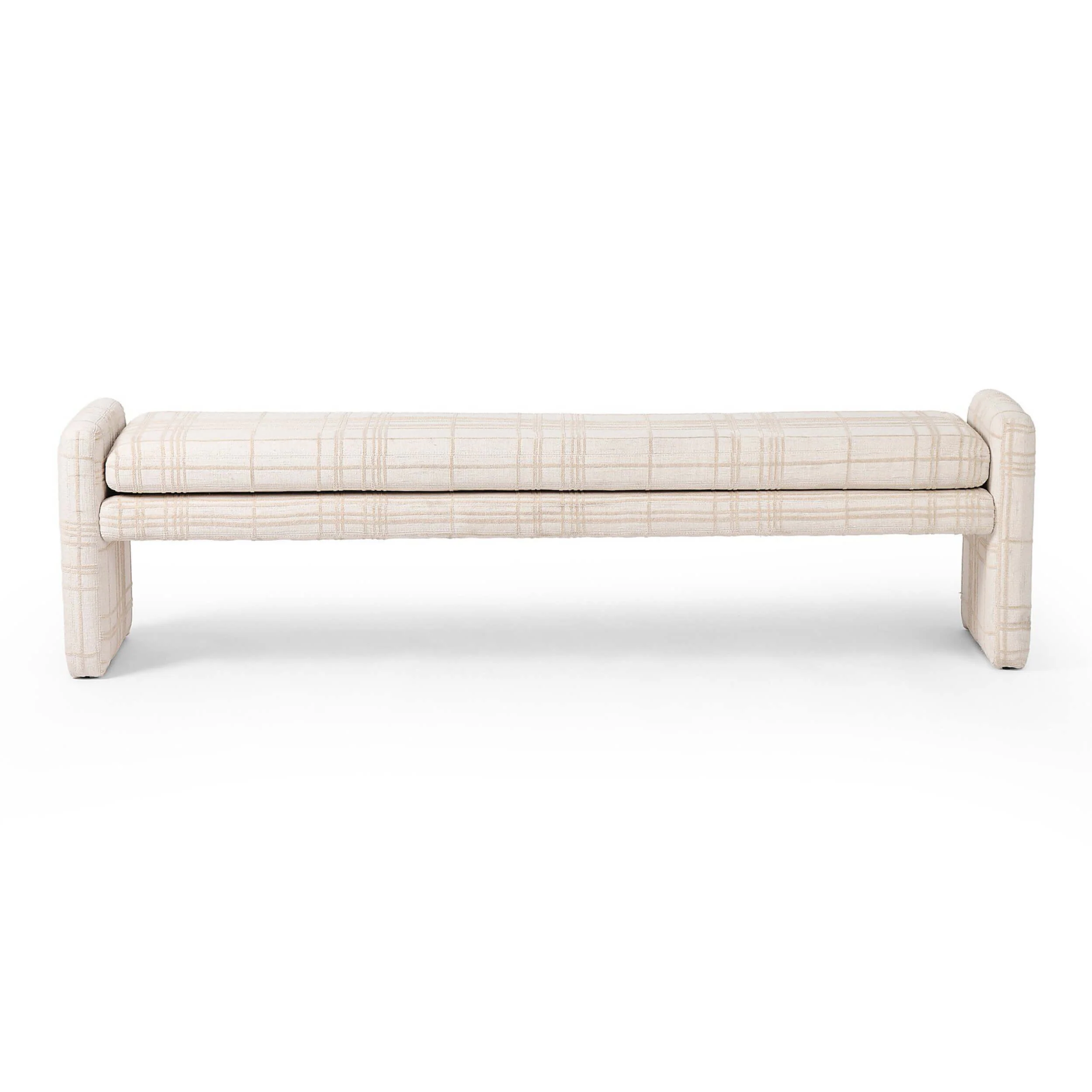 Serena Accent Bench, Sheffield Ivory by Four Hands - Image 2