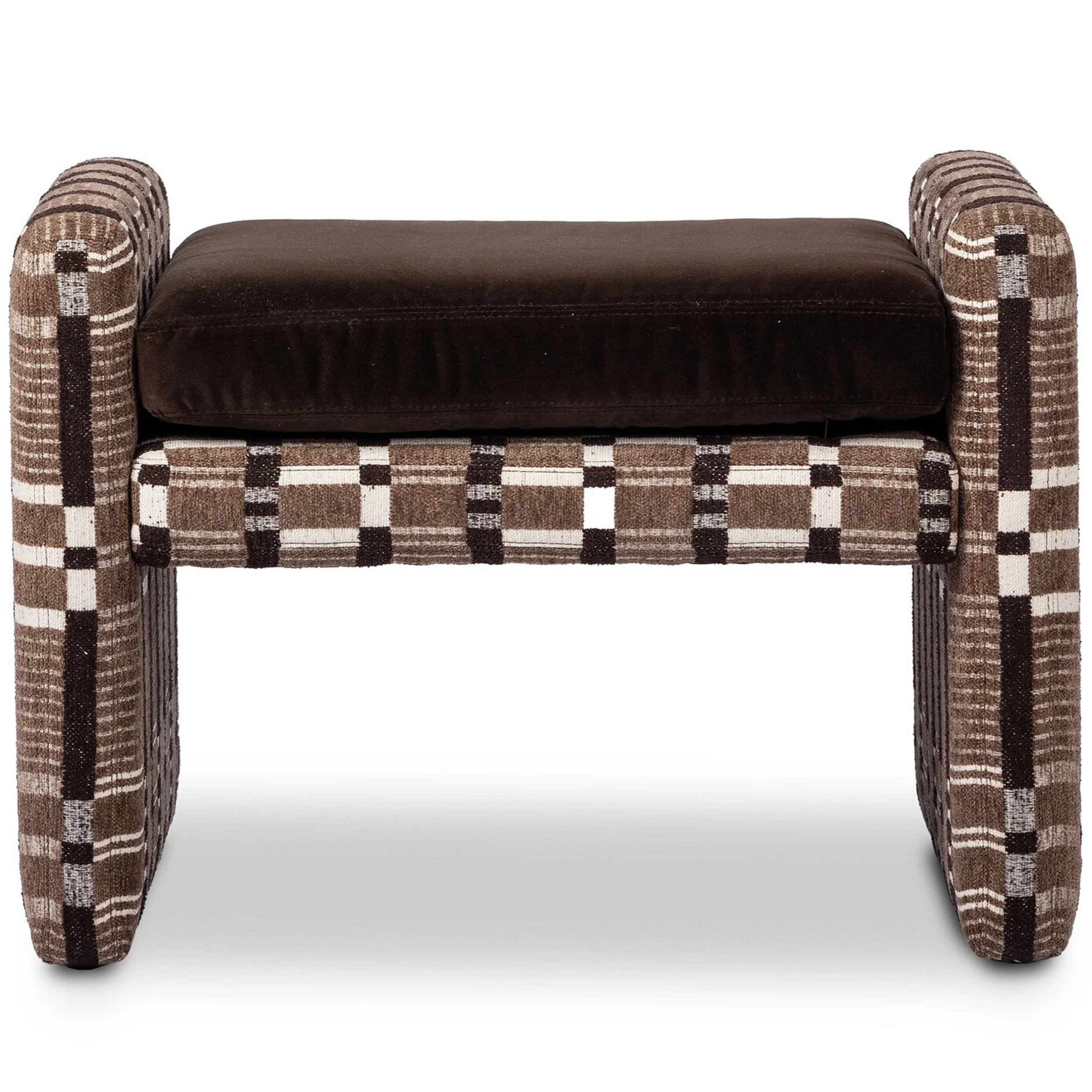 Serena Ottoman, Sandhill Cocoa by Four Hands - Image 2