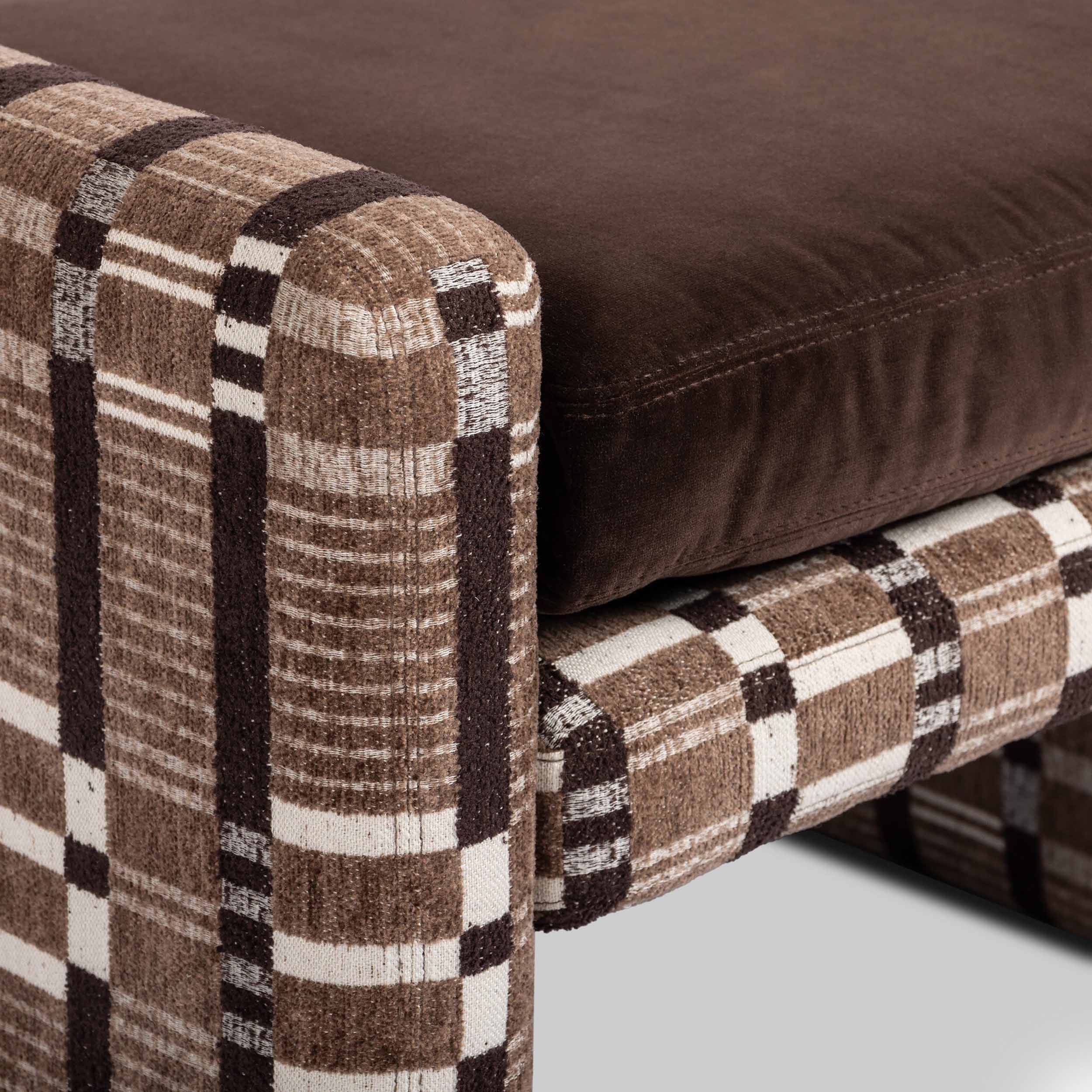 Serena Ottoman, Sandhill Cocoa by Four Hands - Image 5