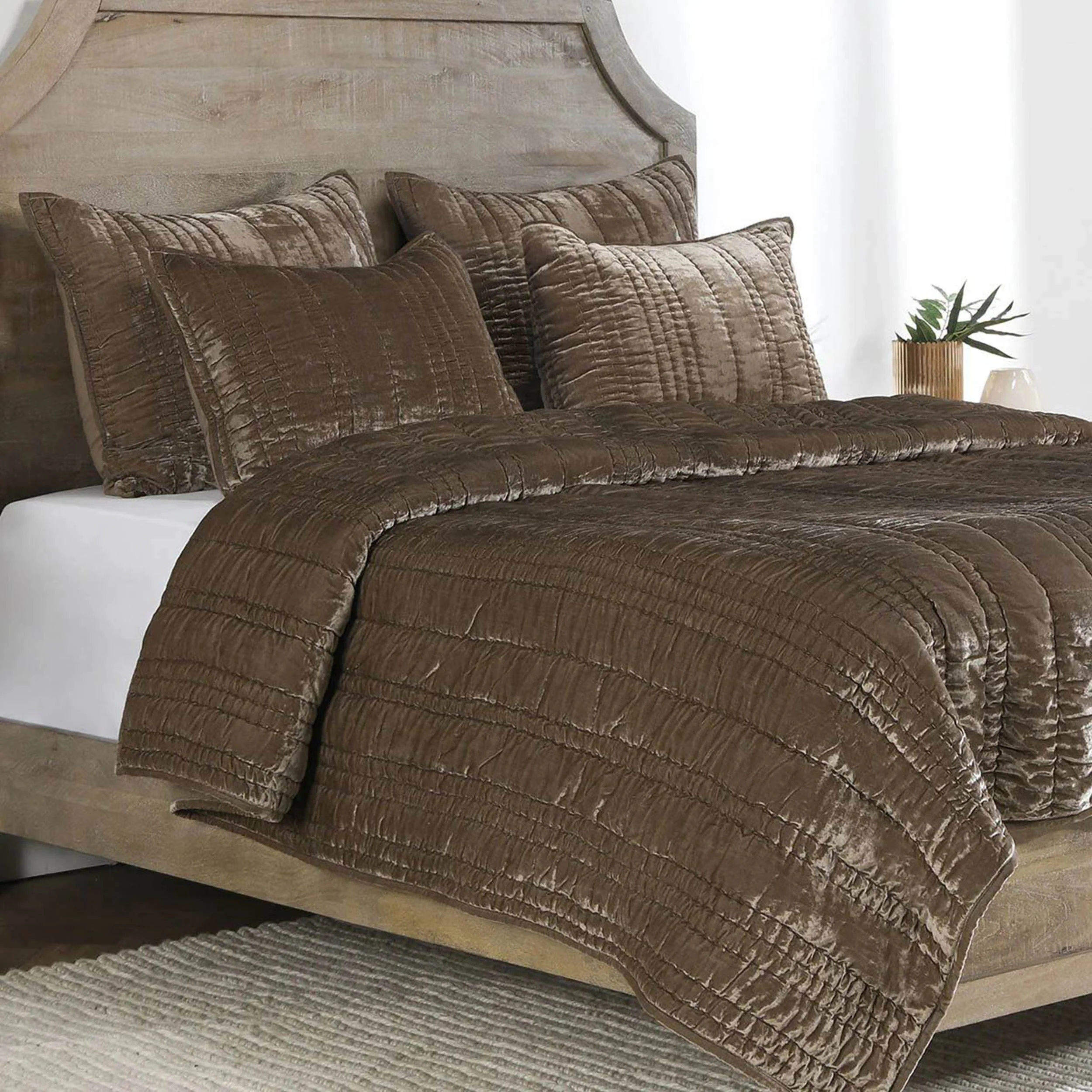 Seville Sham, Desert Taupe