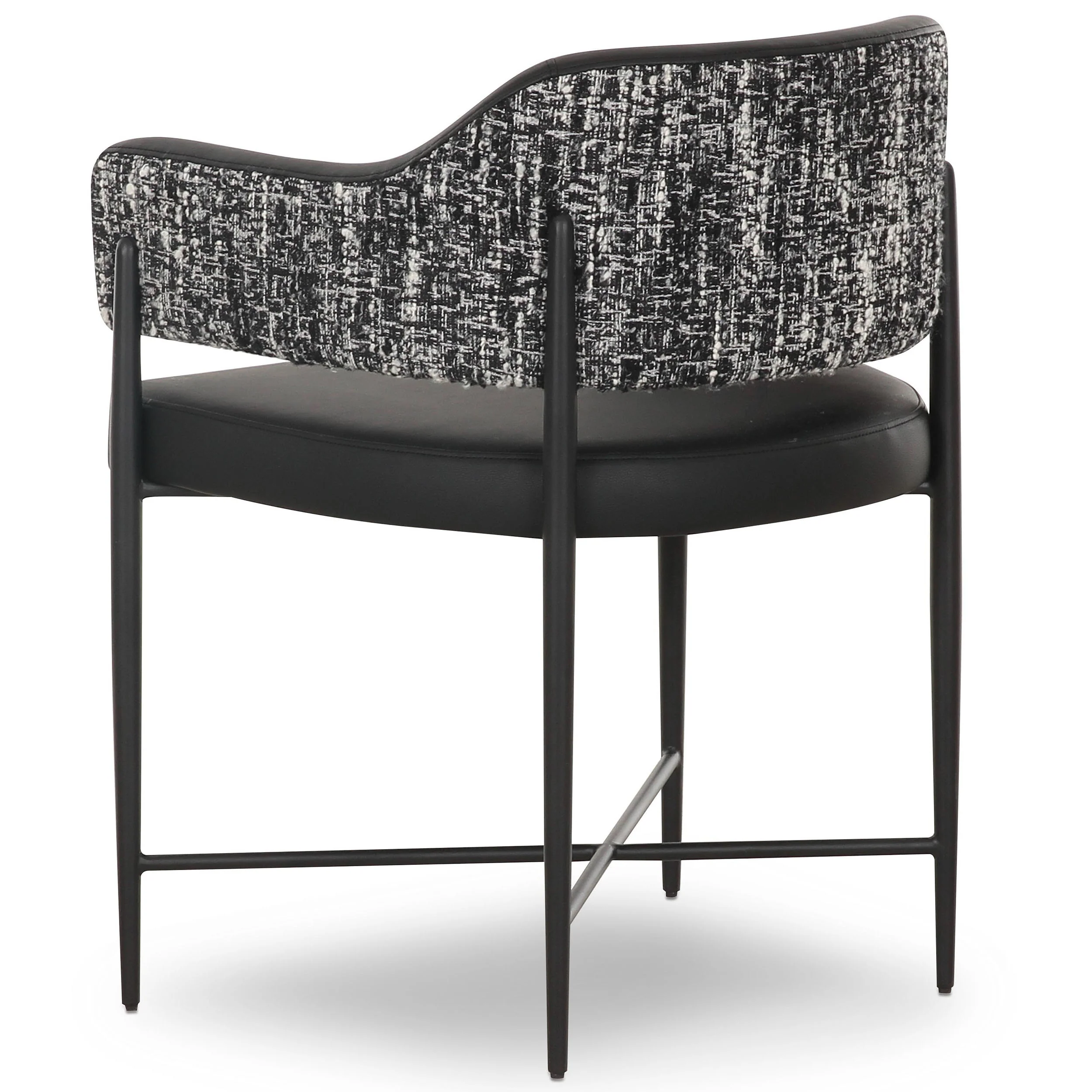 Sezanne 2-Tone Dining Chair, Black - Image 3