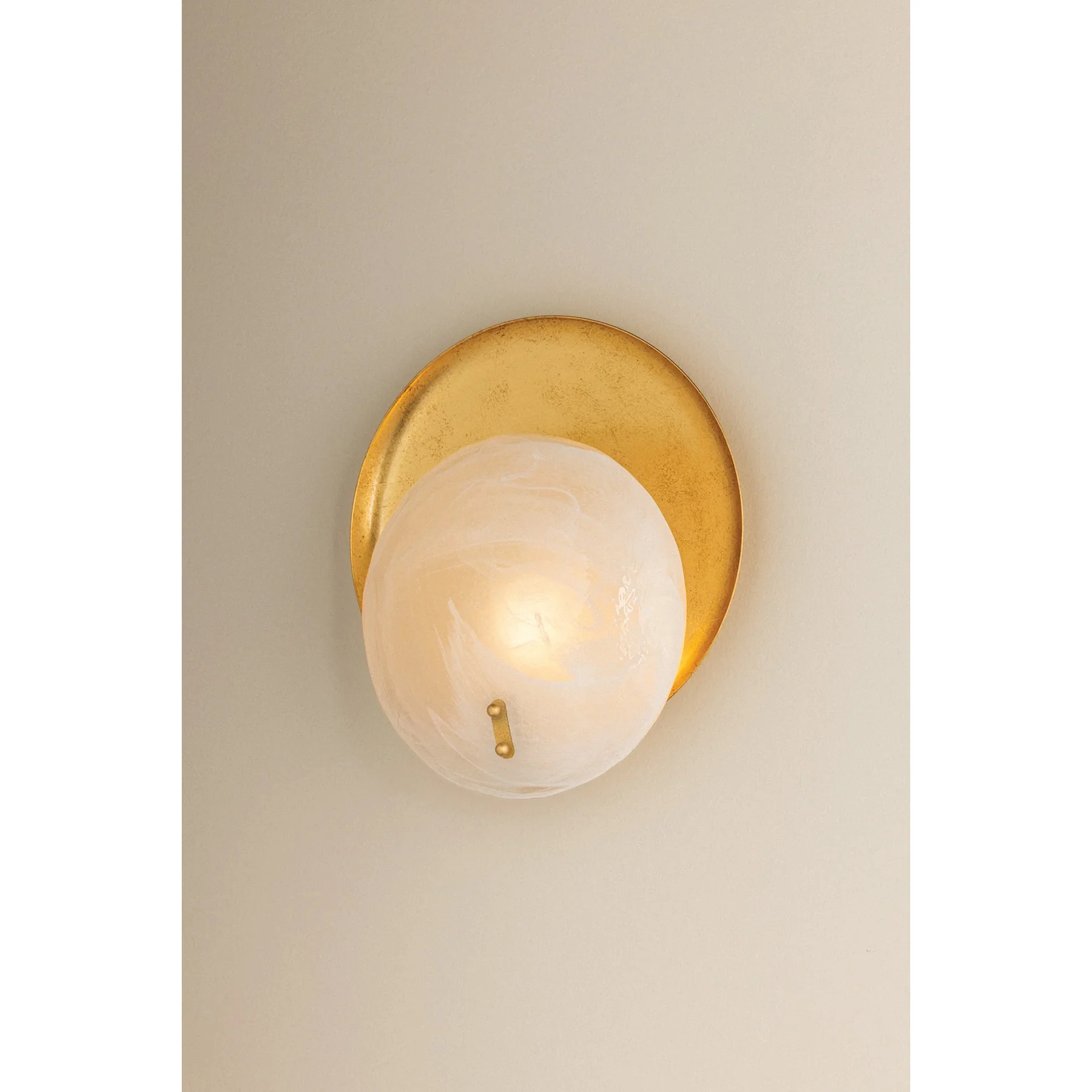 Shanette Wall Sconce, Vintage Gold Leaf - Image 3