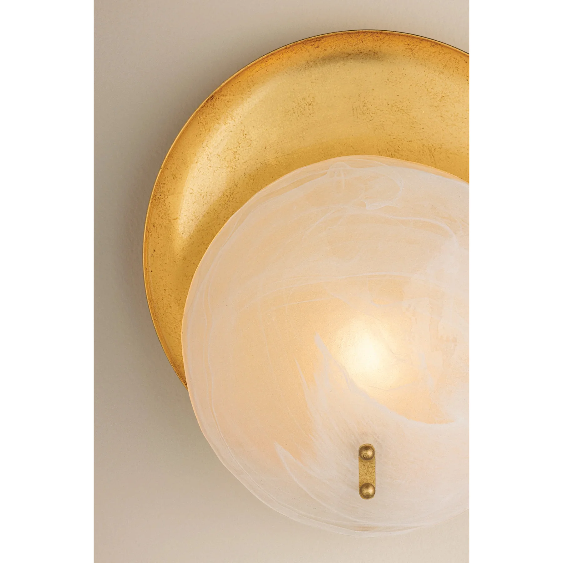 Shanette Wall Sconce, Vintage Gold Leaf - Image 5