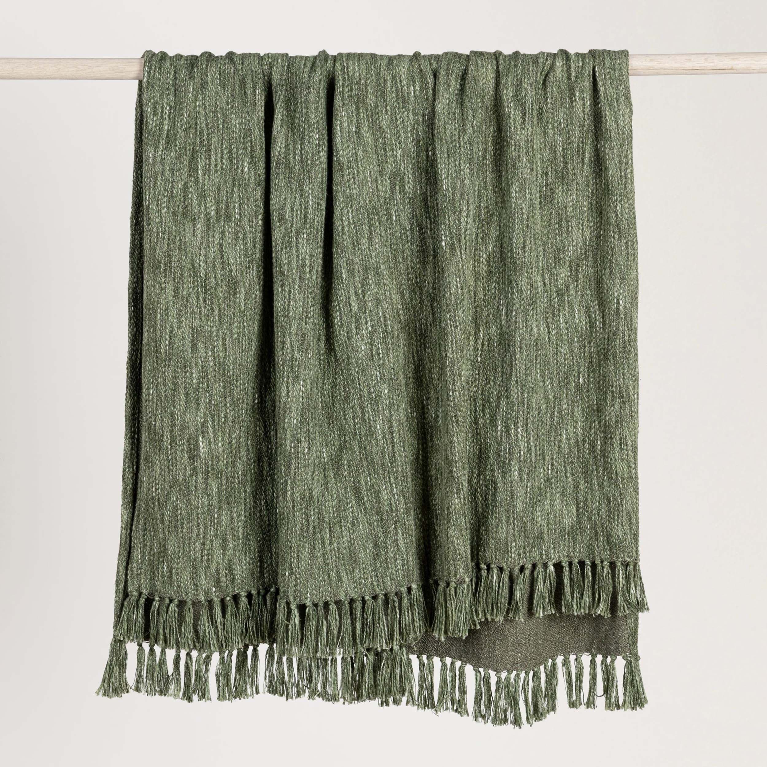 Sharma Throw, Cedar Green - Image 2