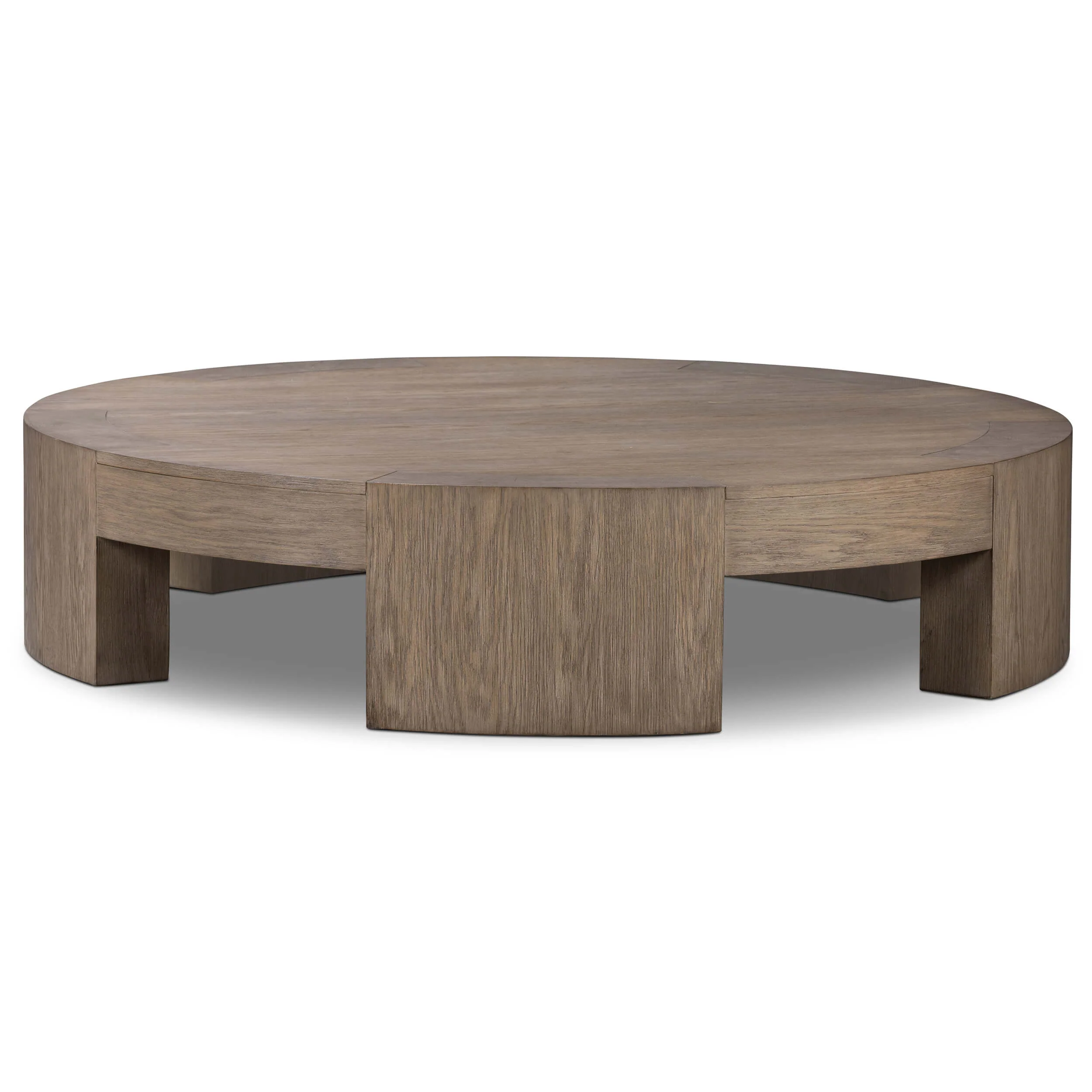 Sheffield Large Coffee Table, Warm Natural by Four Hands