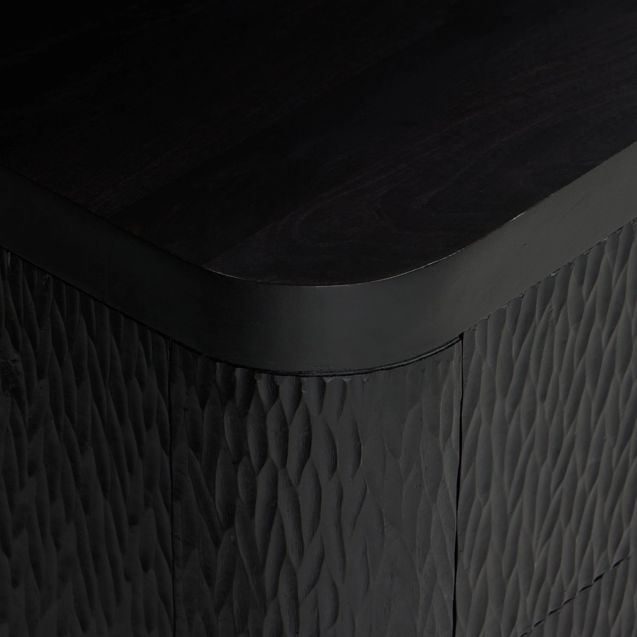 Shevall Nightstand, Black Wash by Four Hands - Image 6