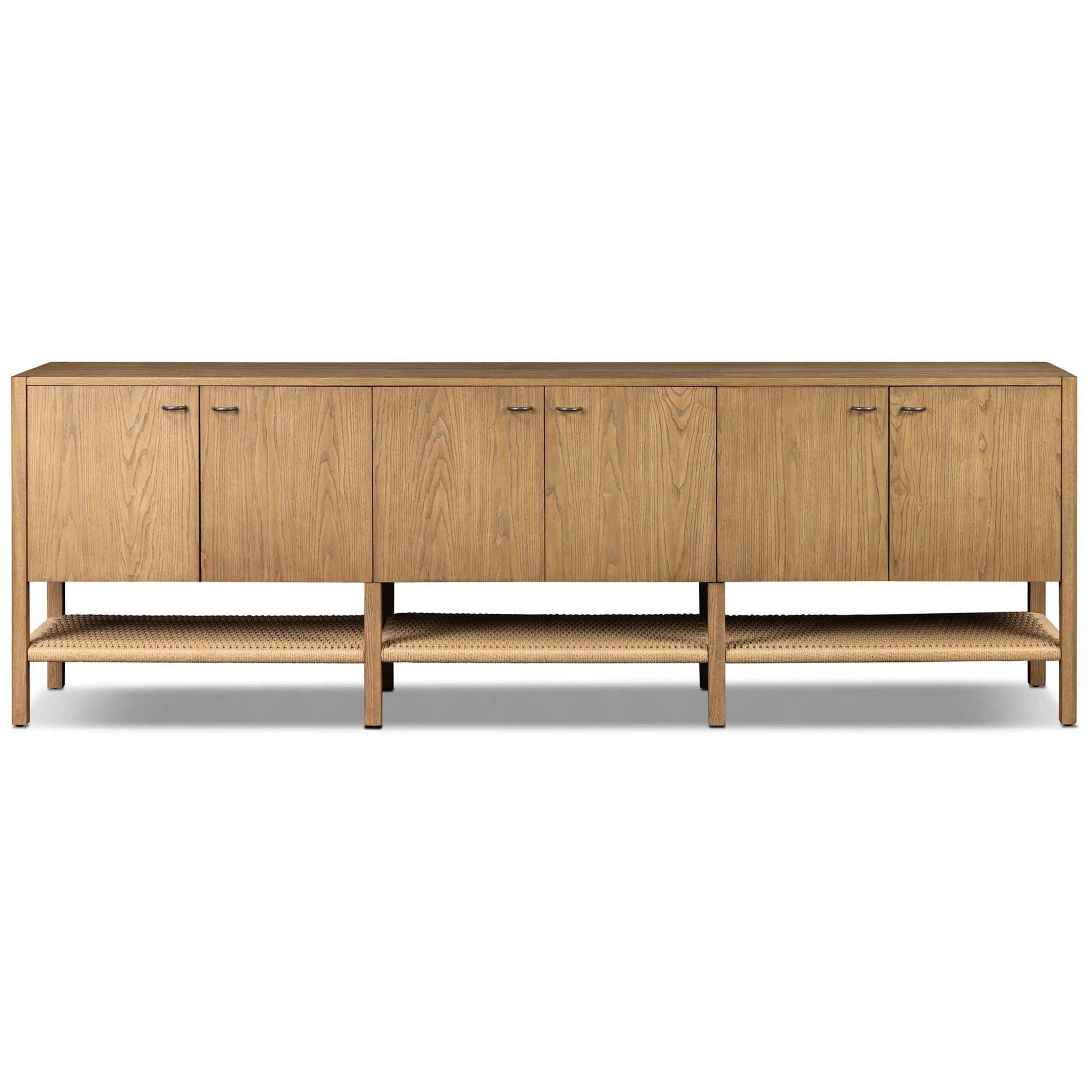 Zuma 6 Door Sideboard, Dune Ash by Four Hands - Image 2