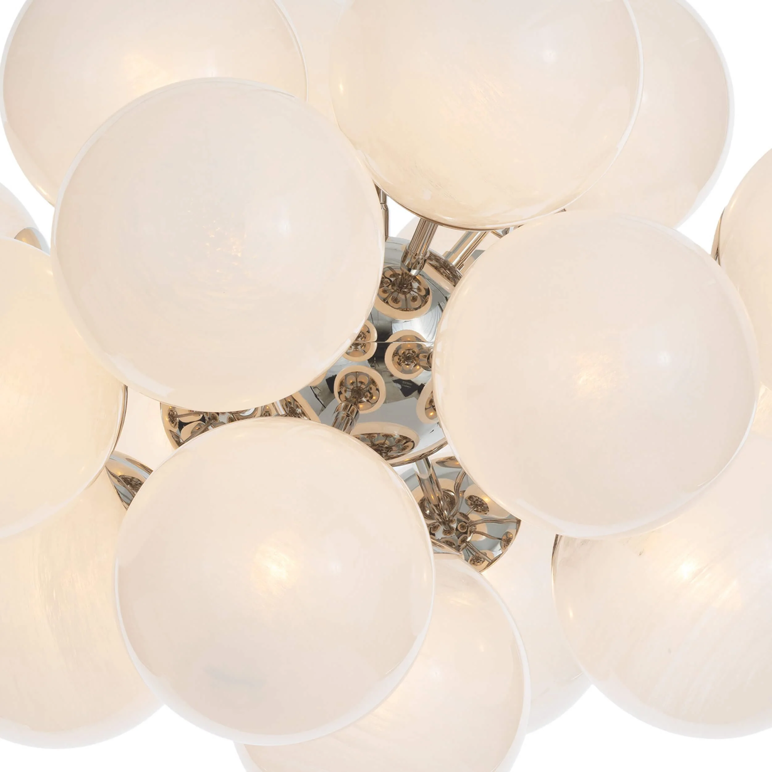 Shine Swirled Glass Chandelier - Image 9