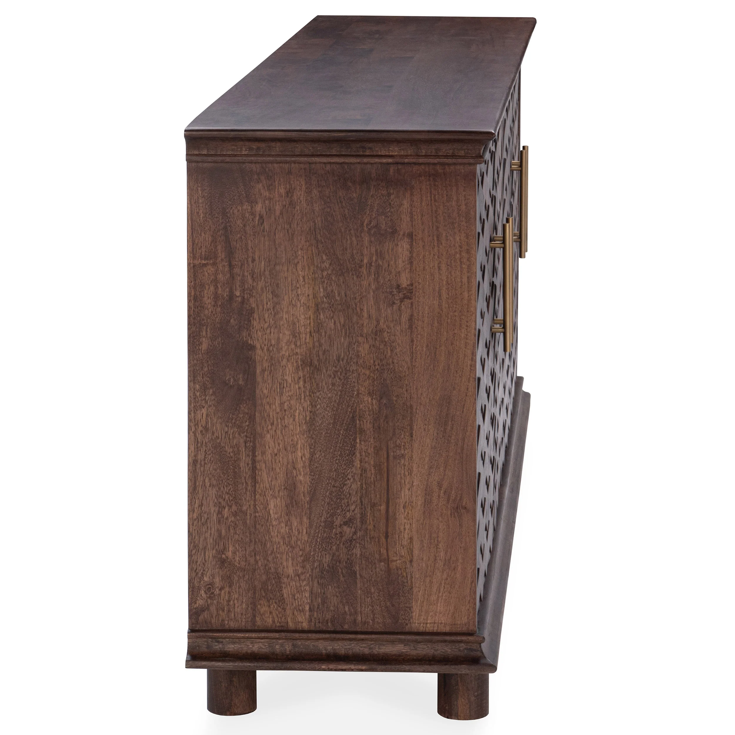 Shira 4 Door Buffet, Kona Brown - Image 3
