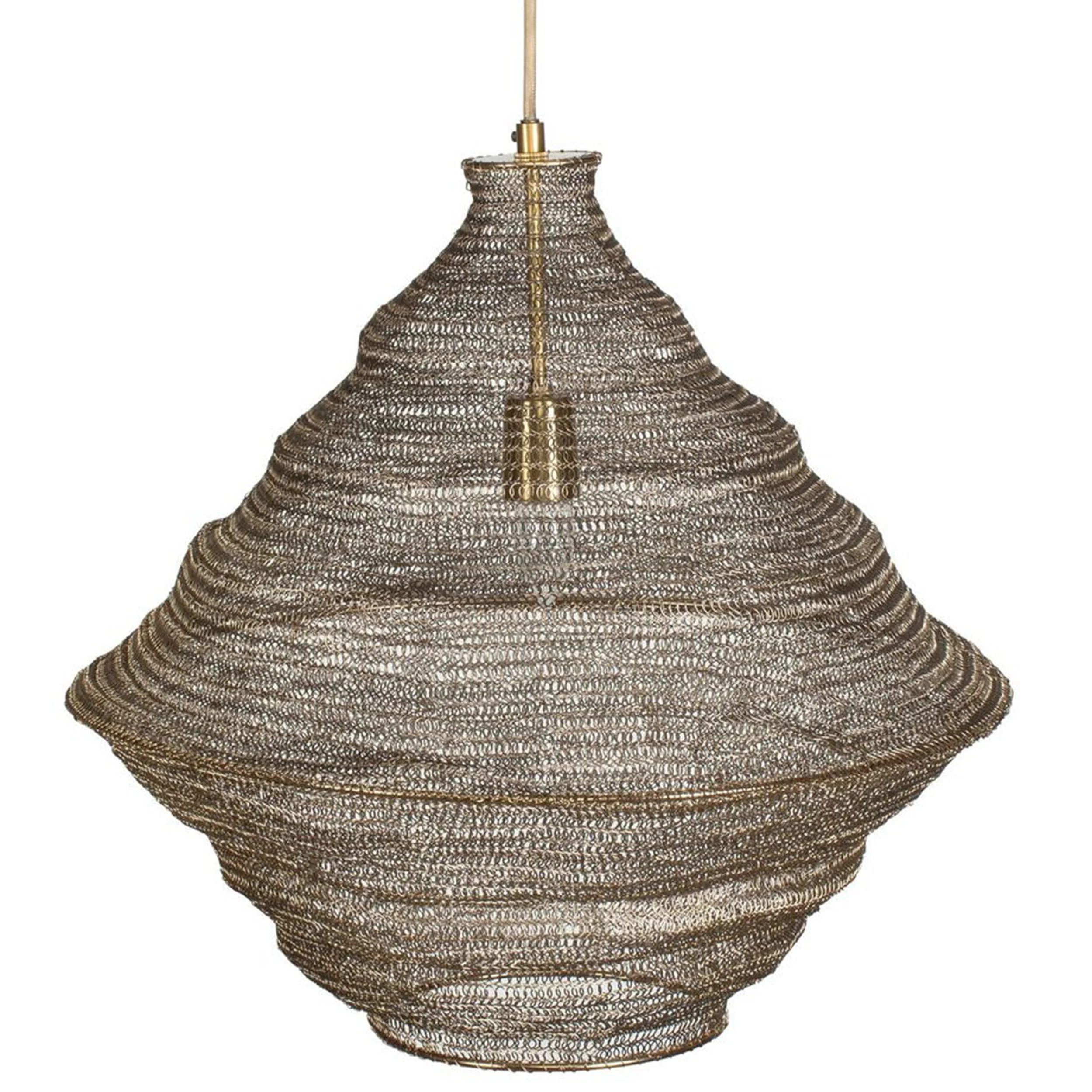 Sign 1 Light Pendant, Antique Brass - Image 3