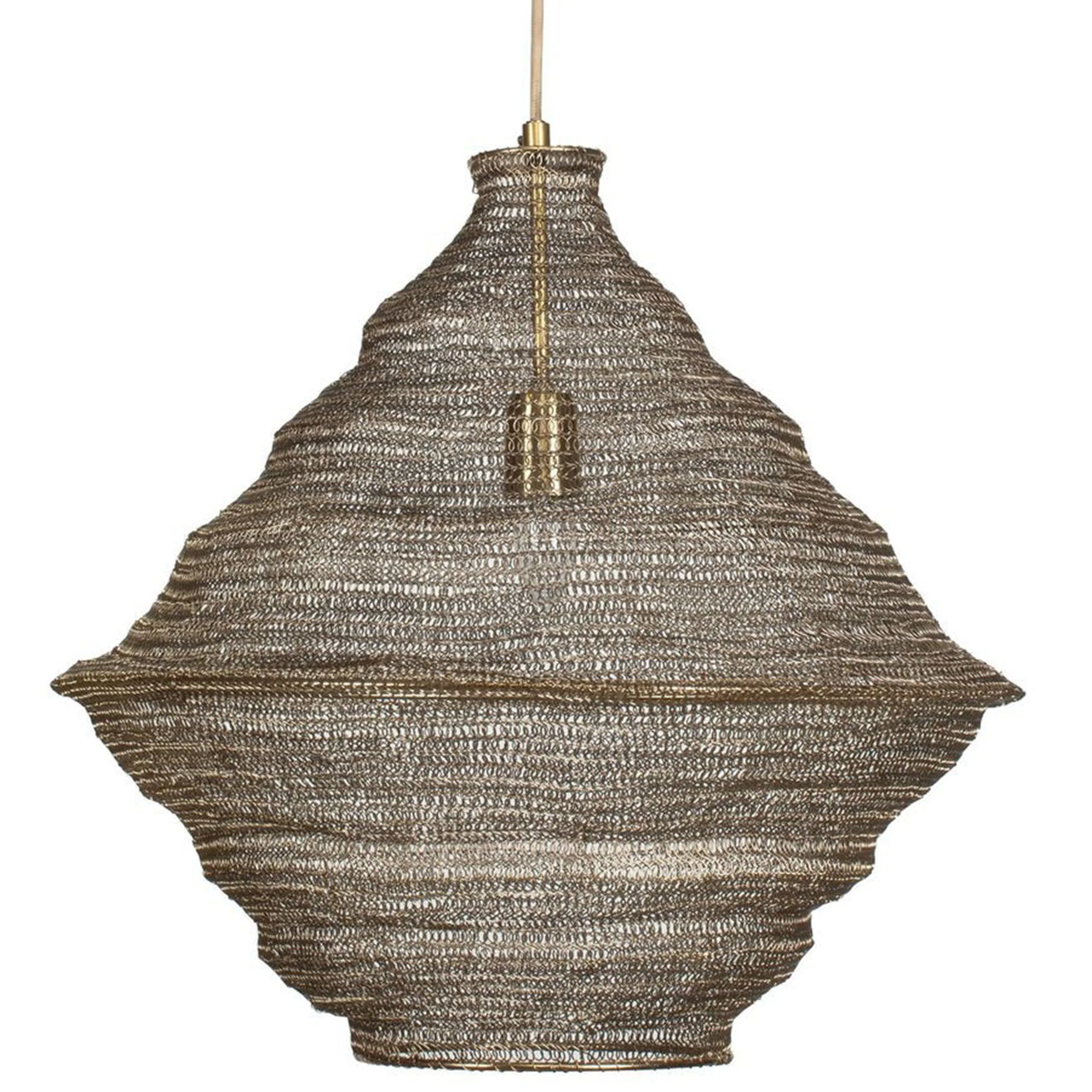 Sign 1 Light Pendant, Antique Brass - Image 5