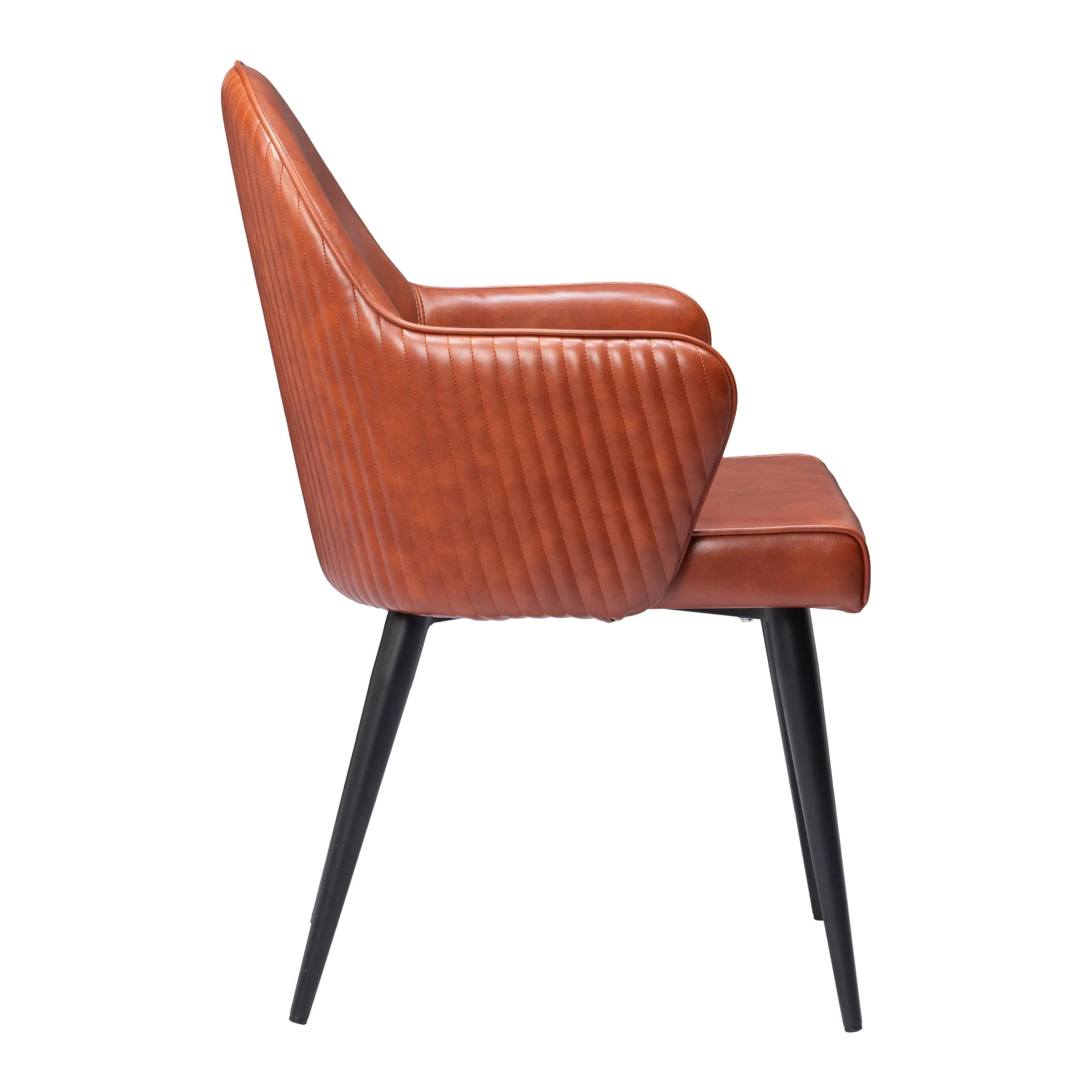 Silloth Dining Chair, Brown - Image 4