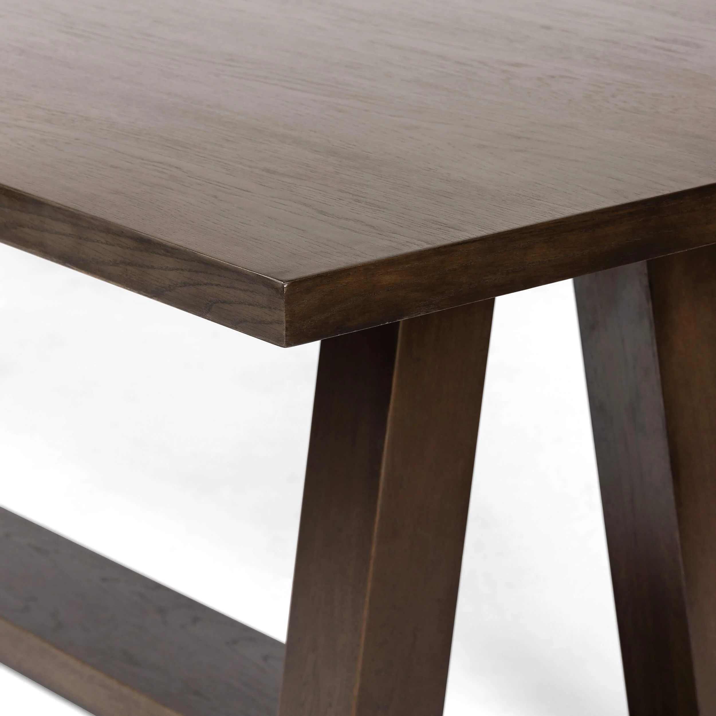 Silverton Dining Table, Sienna Brown - Image 4