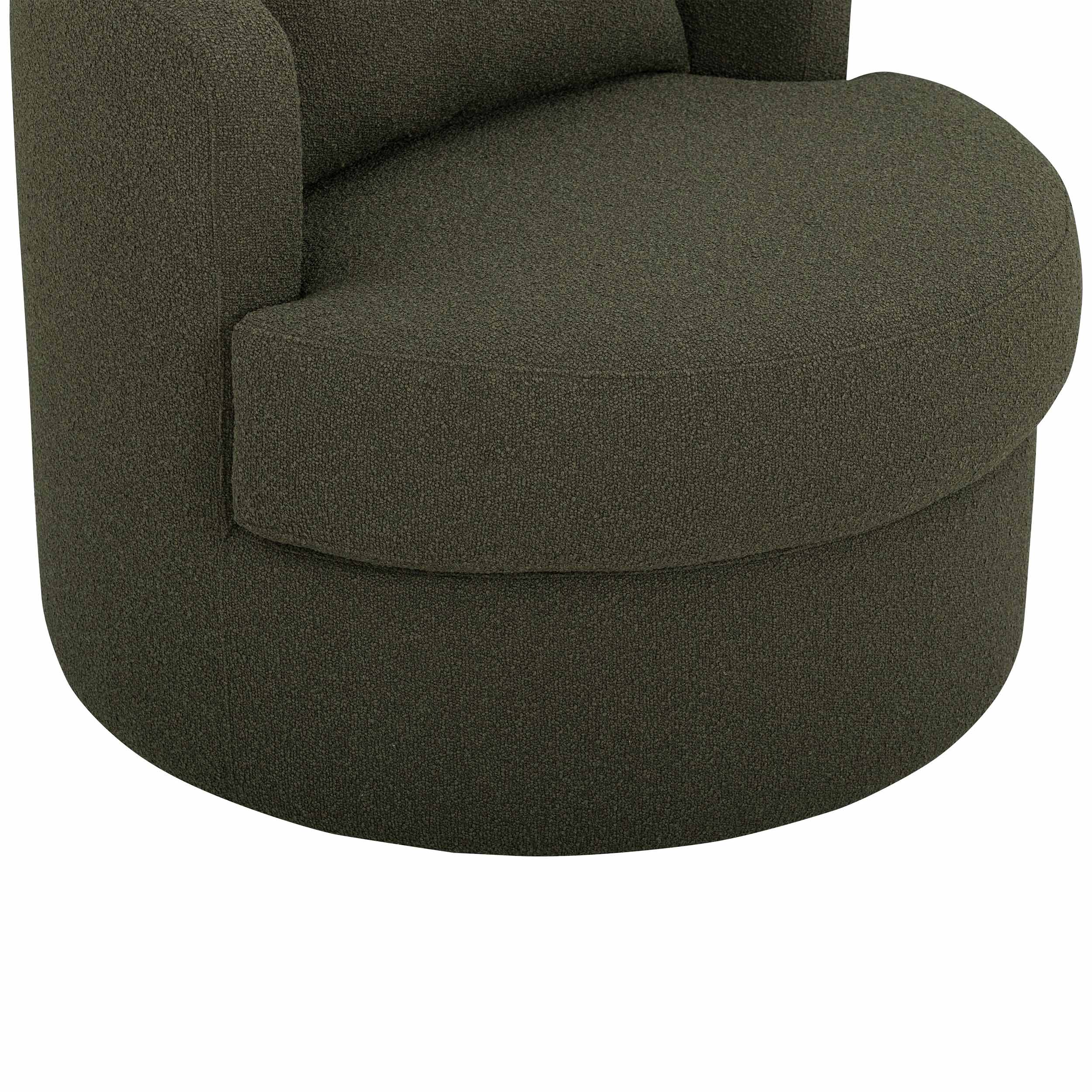 Silvi Swivel Chair, Kale Green - Image 5