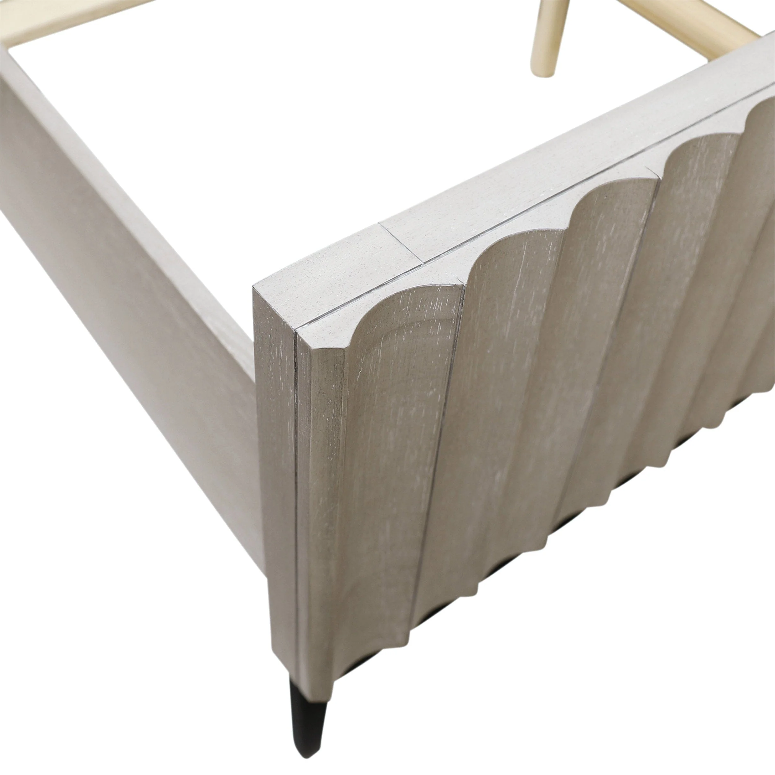 Silvia Bed, Light Grey - Image 2