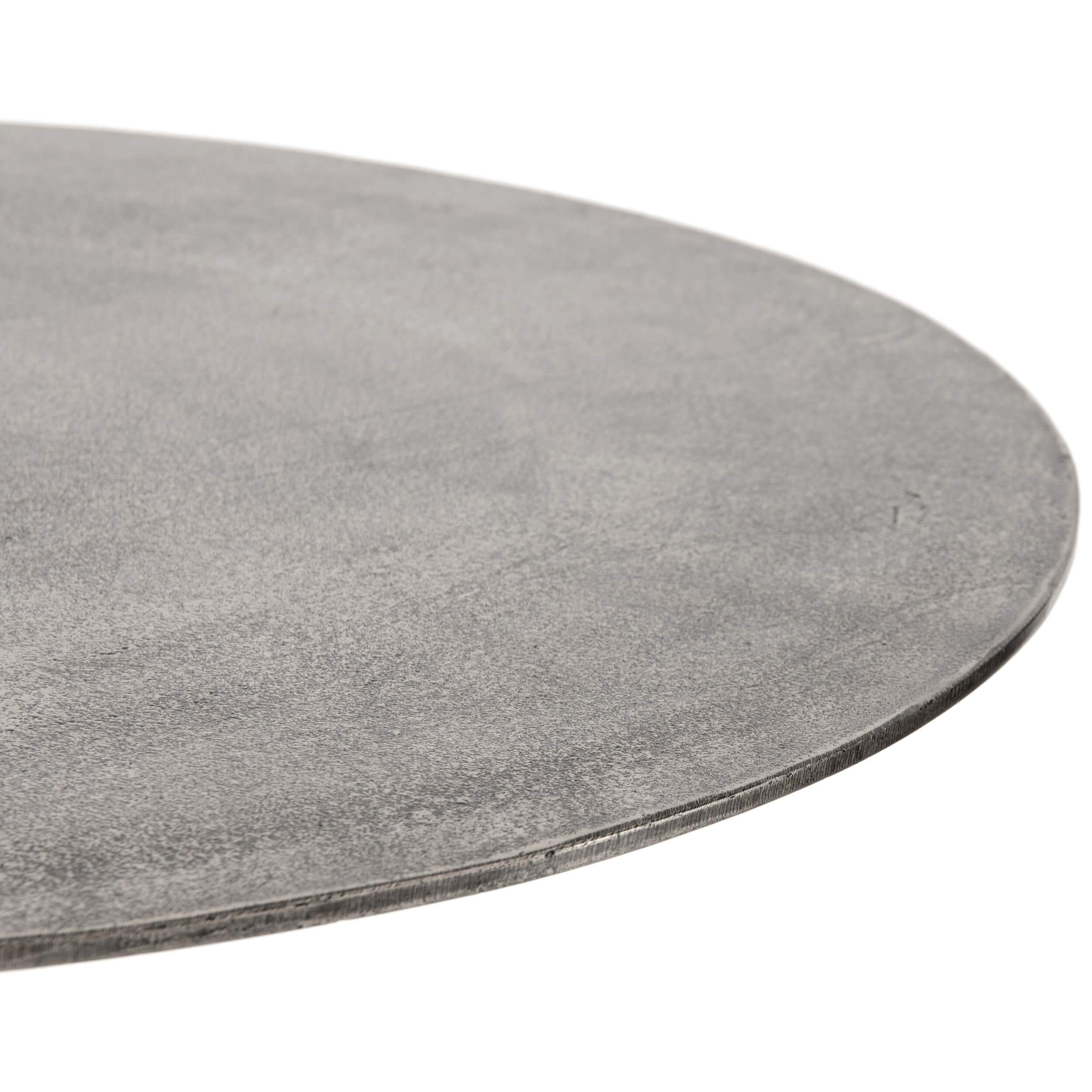 Simone Bar Table, Antique Nickel by Four Hands - Image 3