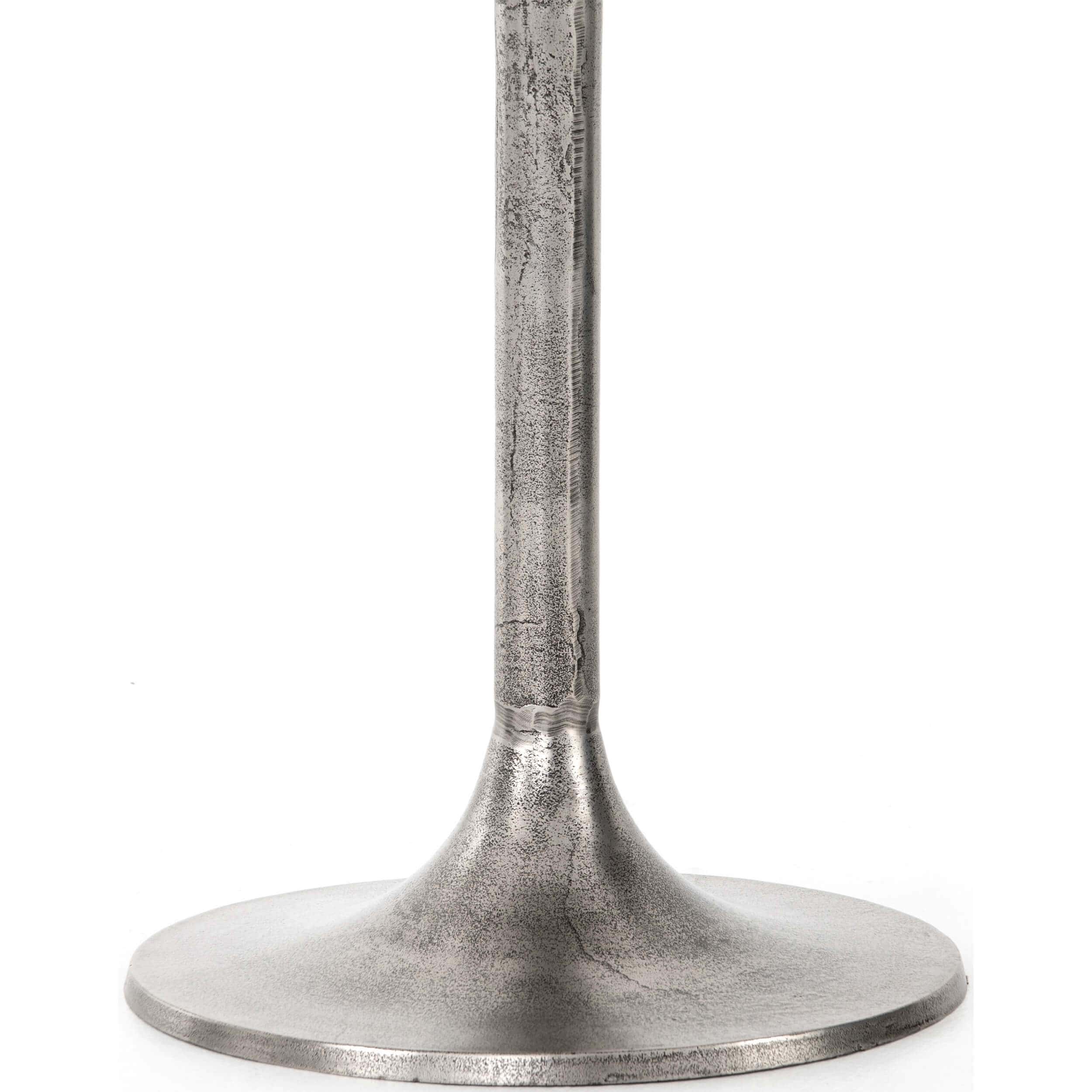 Simone Bar Table, Antique Nickel by Four Hands - Image 5