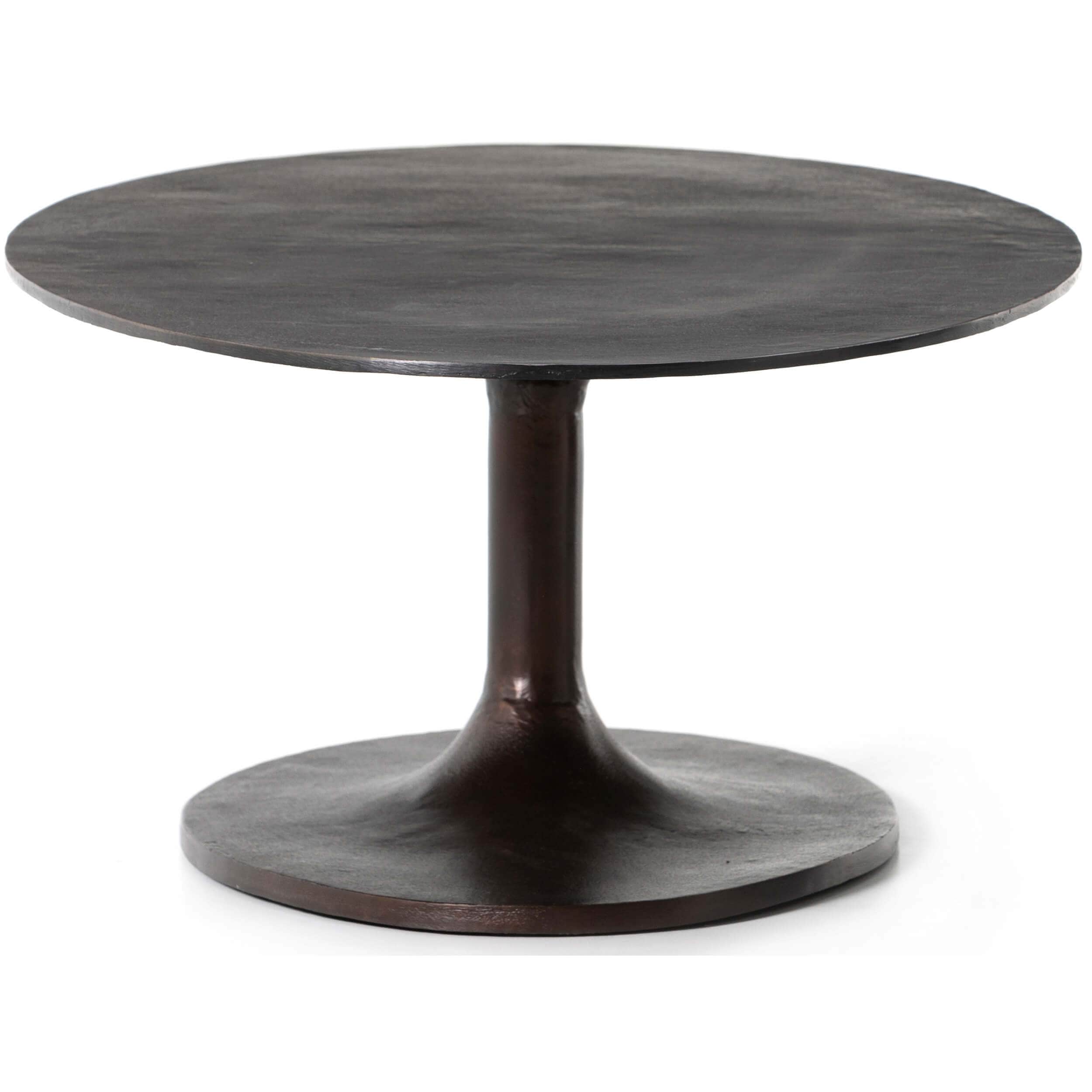 Simone Oval Coffee Table, Antique Rust by Four Hands - Image 2