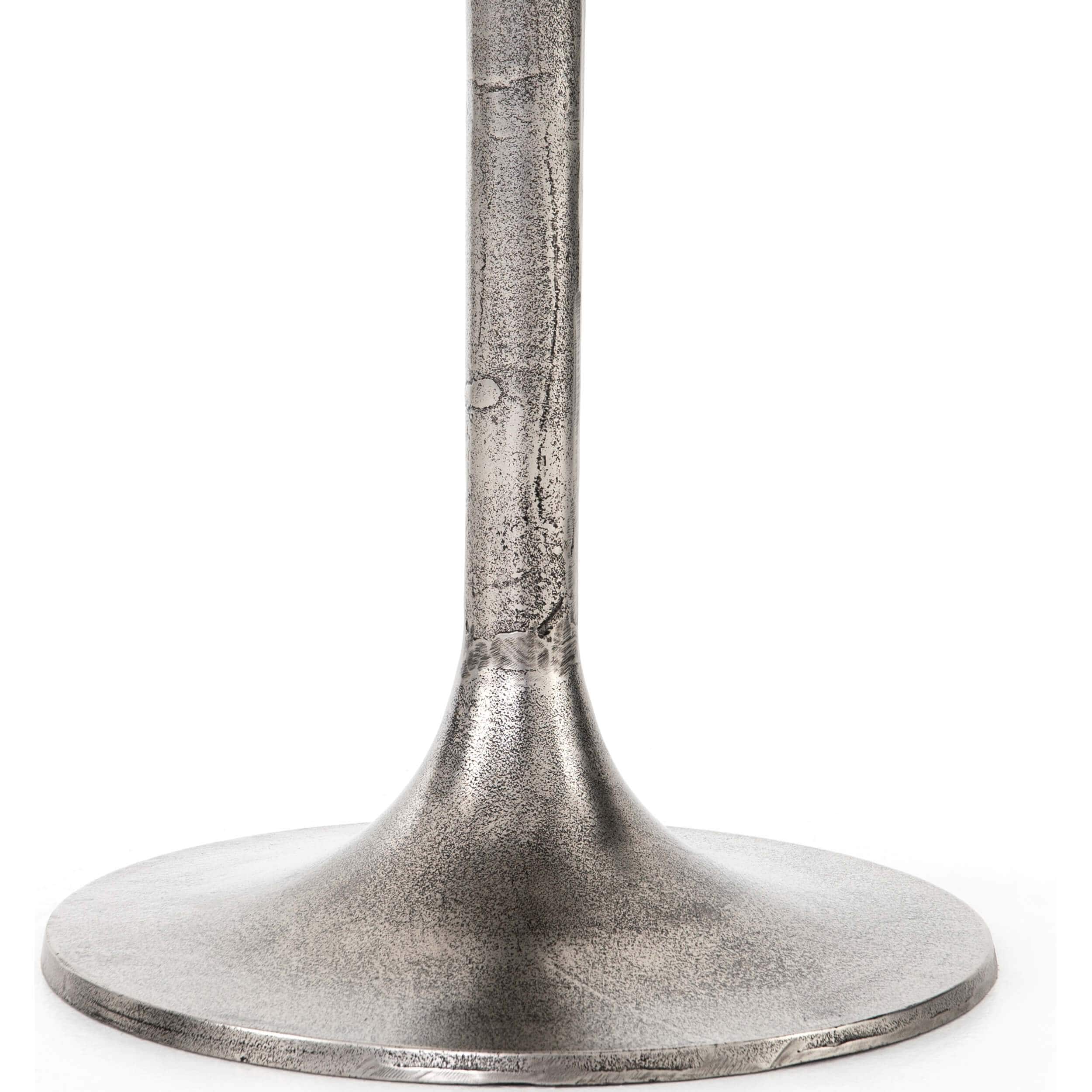 Simone Counter Table, Antique Nickel by Four Hands - Image 5