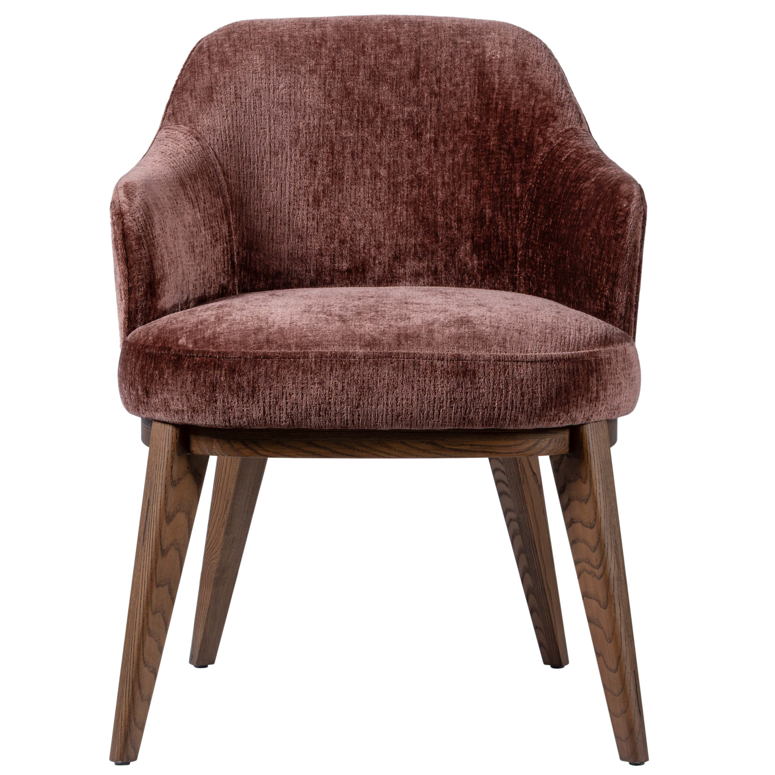 Simone Dining Chair, Warm Bordeaux, Set of 2 - Image 2