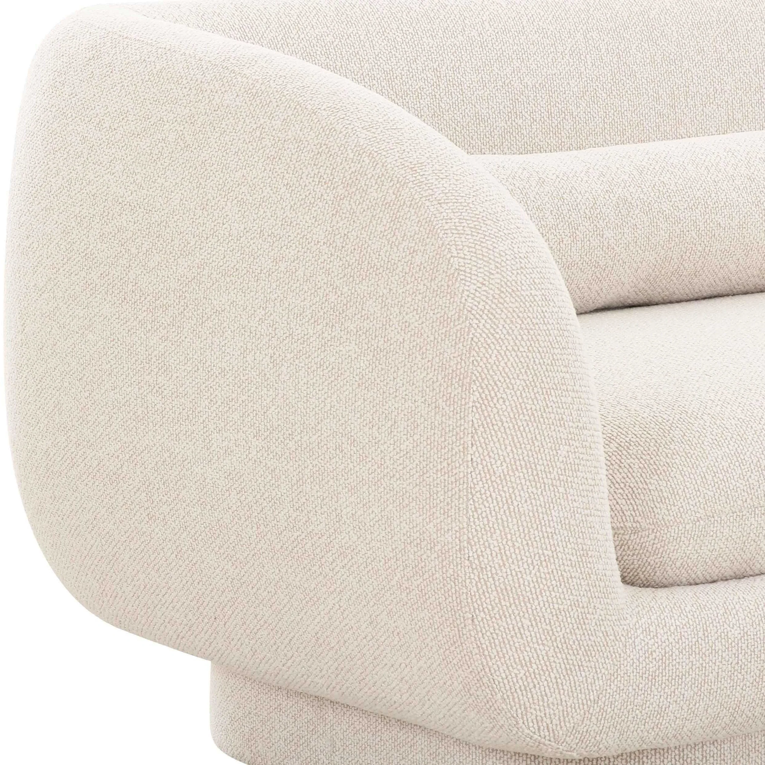 Simone Sofa, Cream - Image 3