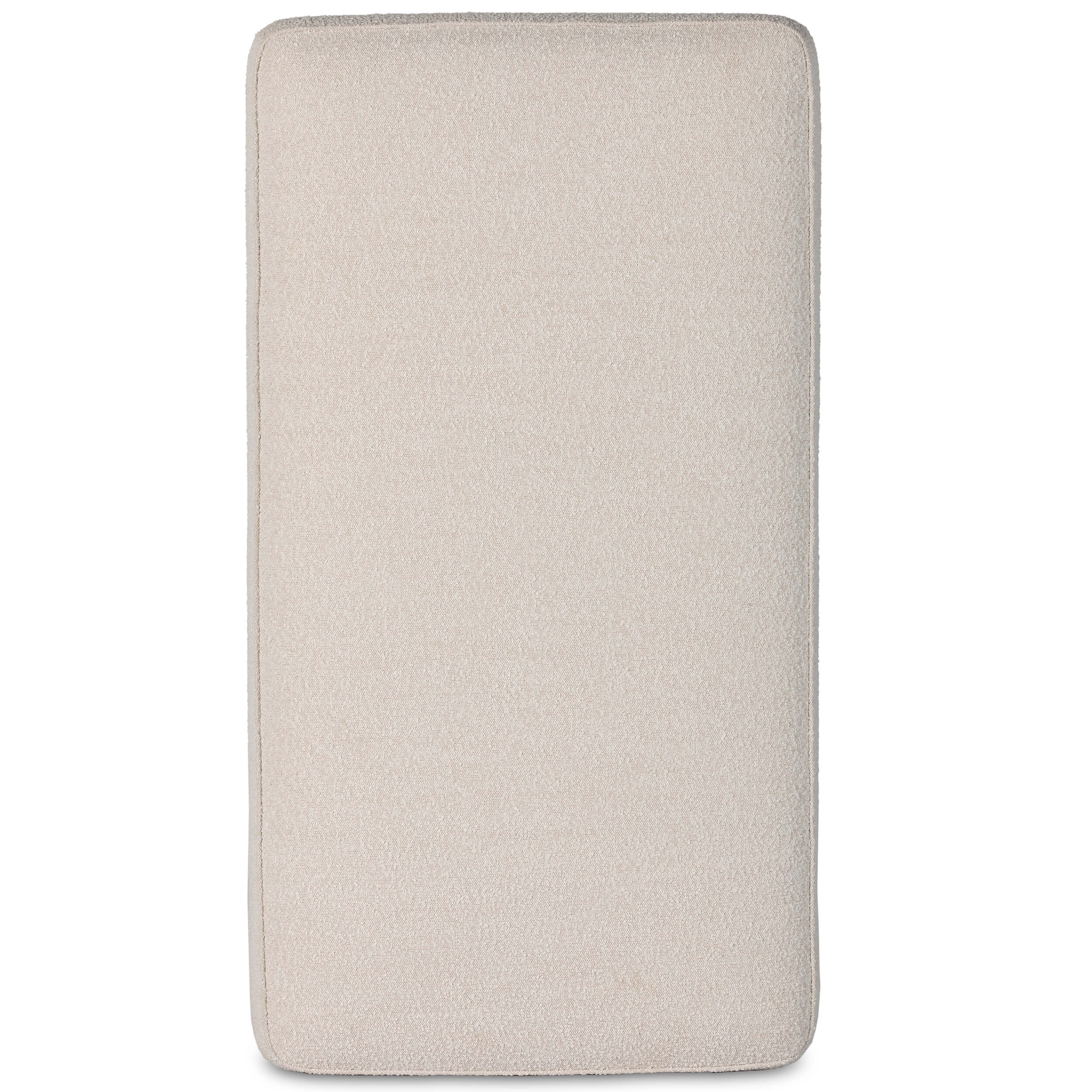 Sinclair Cocktail Ottoman, Knoll Natural by Four Hands - Image 4