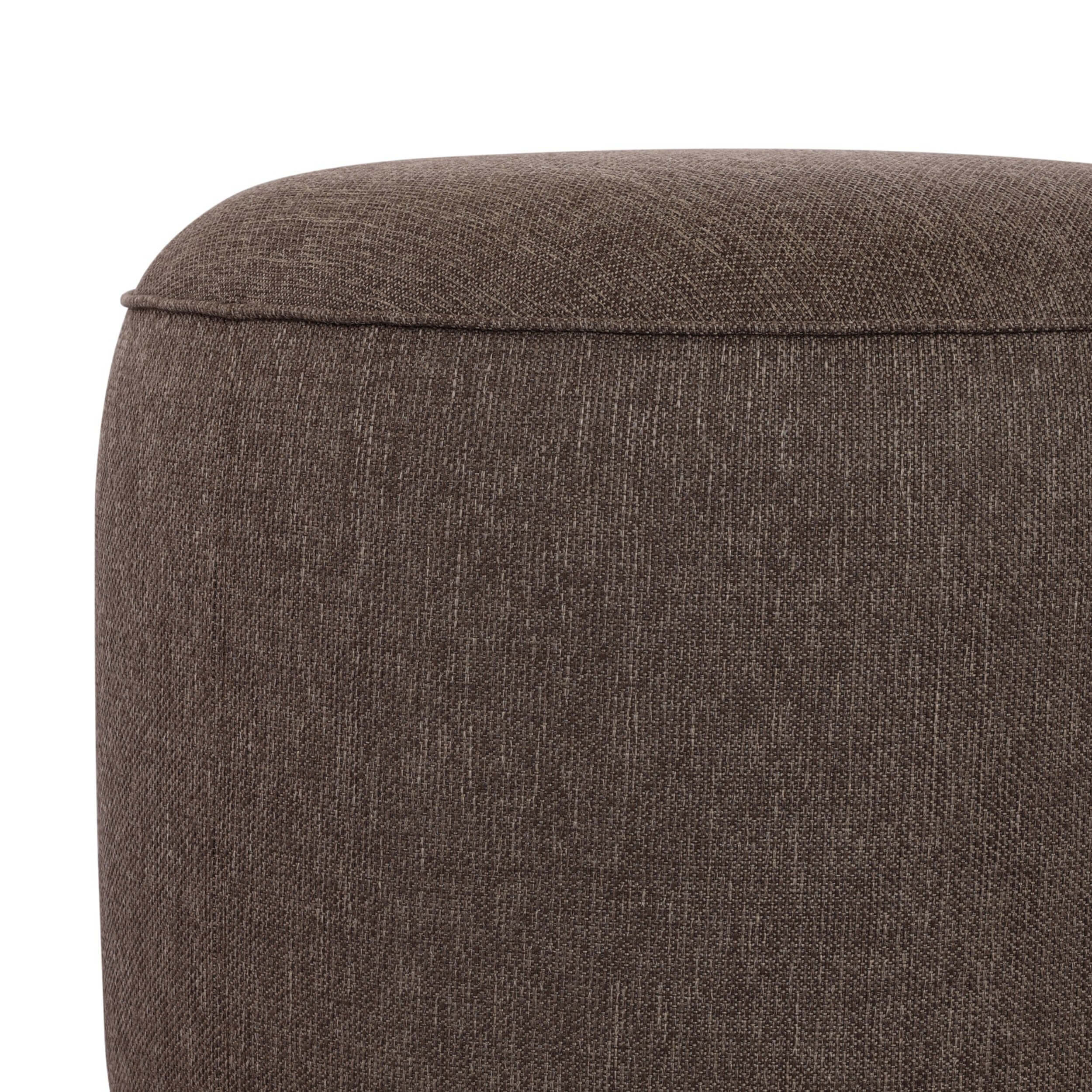 Sinclair Outdoor Ottoman, Ellor Brown by Four Hands - Image 4