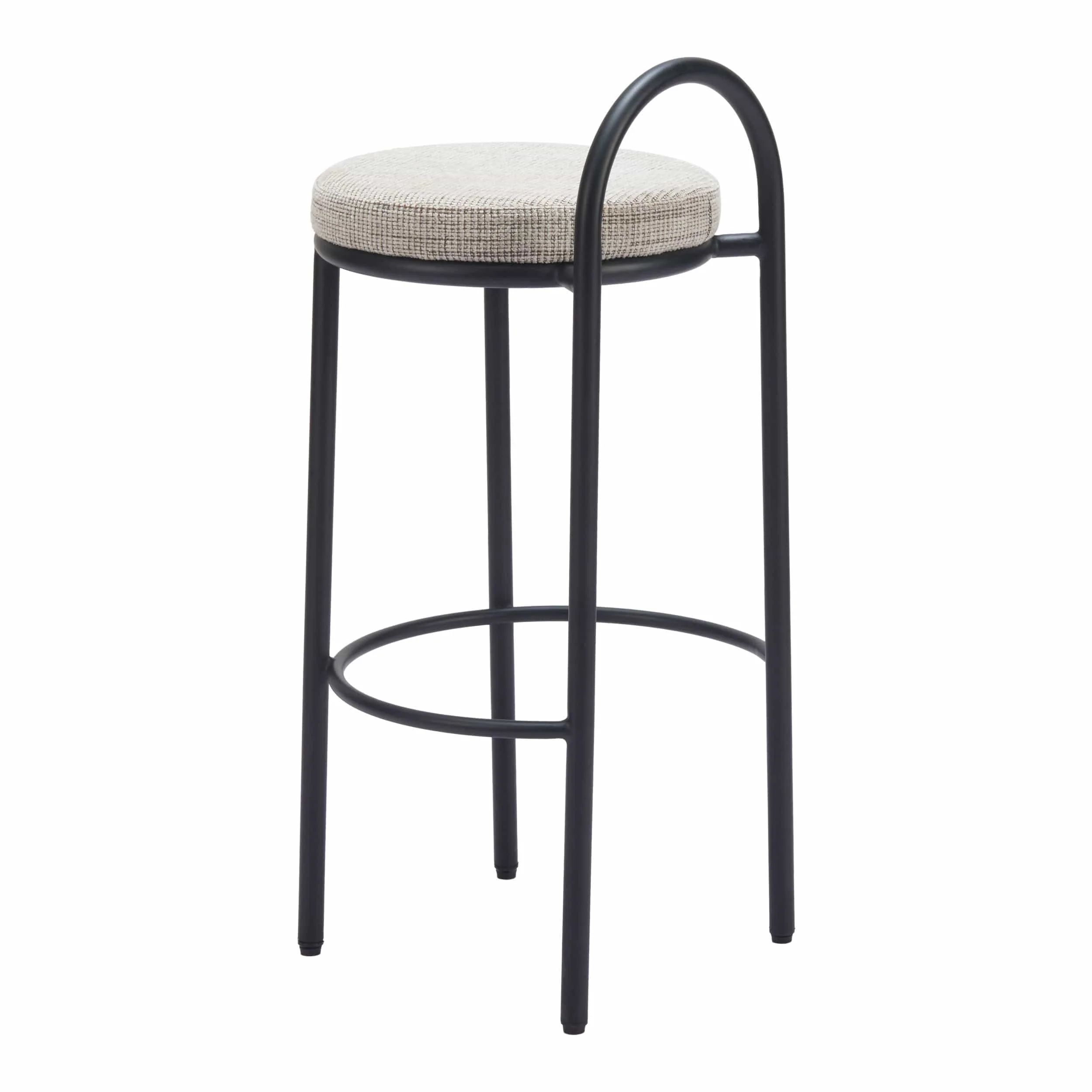 Sisal Barstool, Beige Tweed, Set of 2 - Image 7