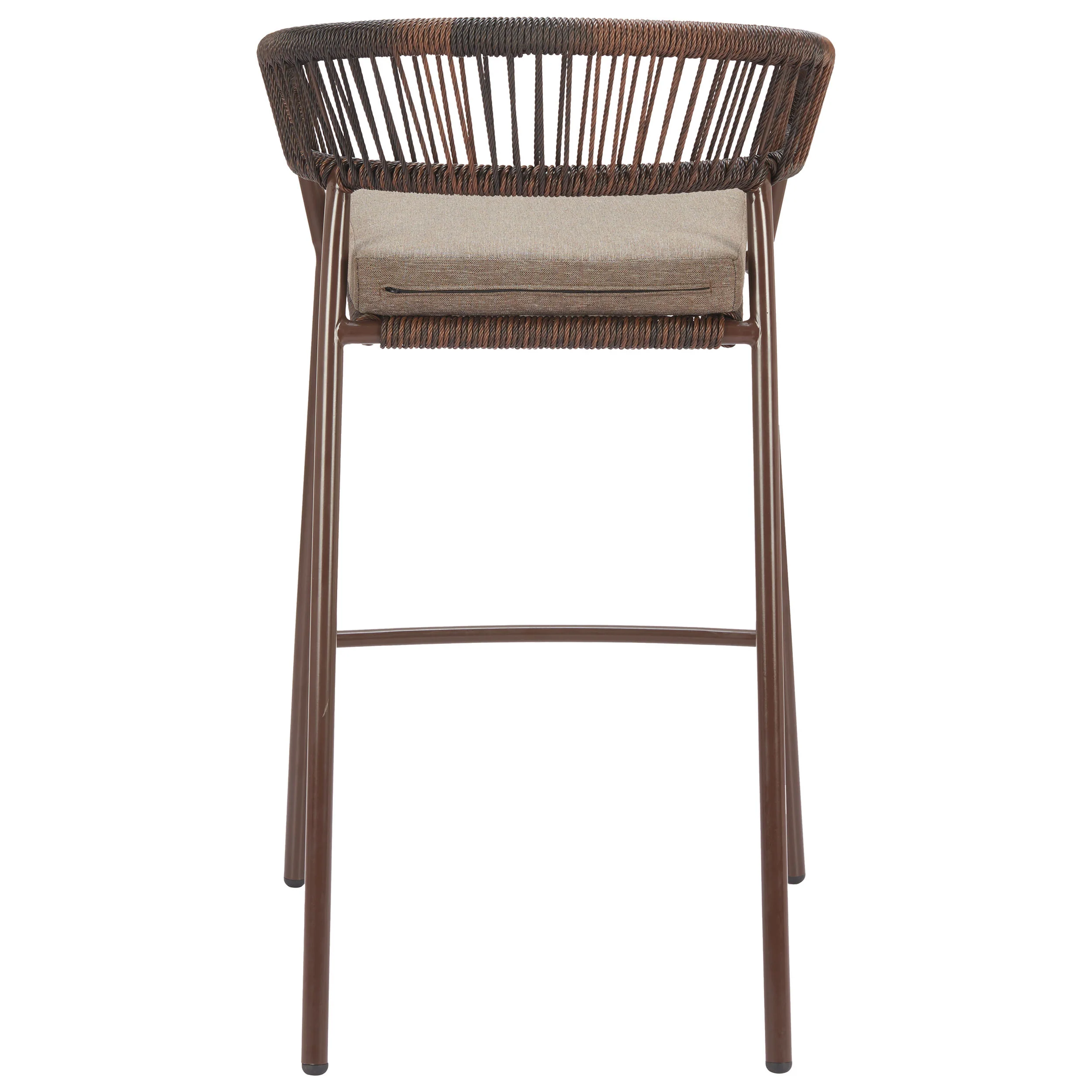 Skye Barstool, Brown - Image 4